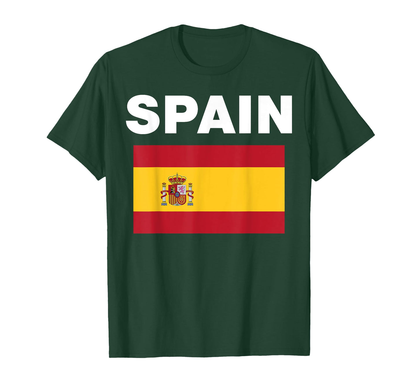 Spain Spanish Flag Heritage T-Shirt