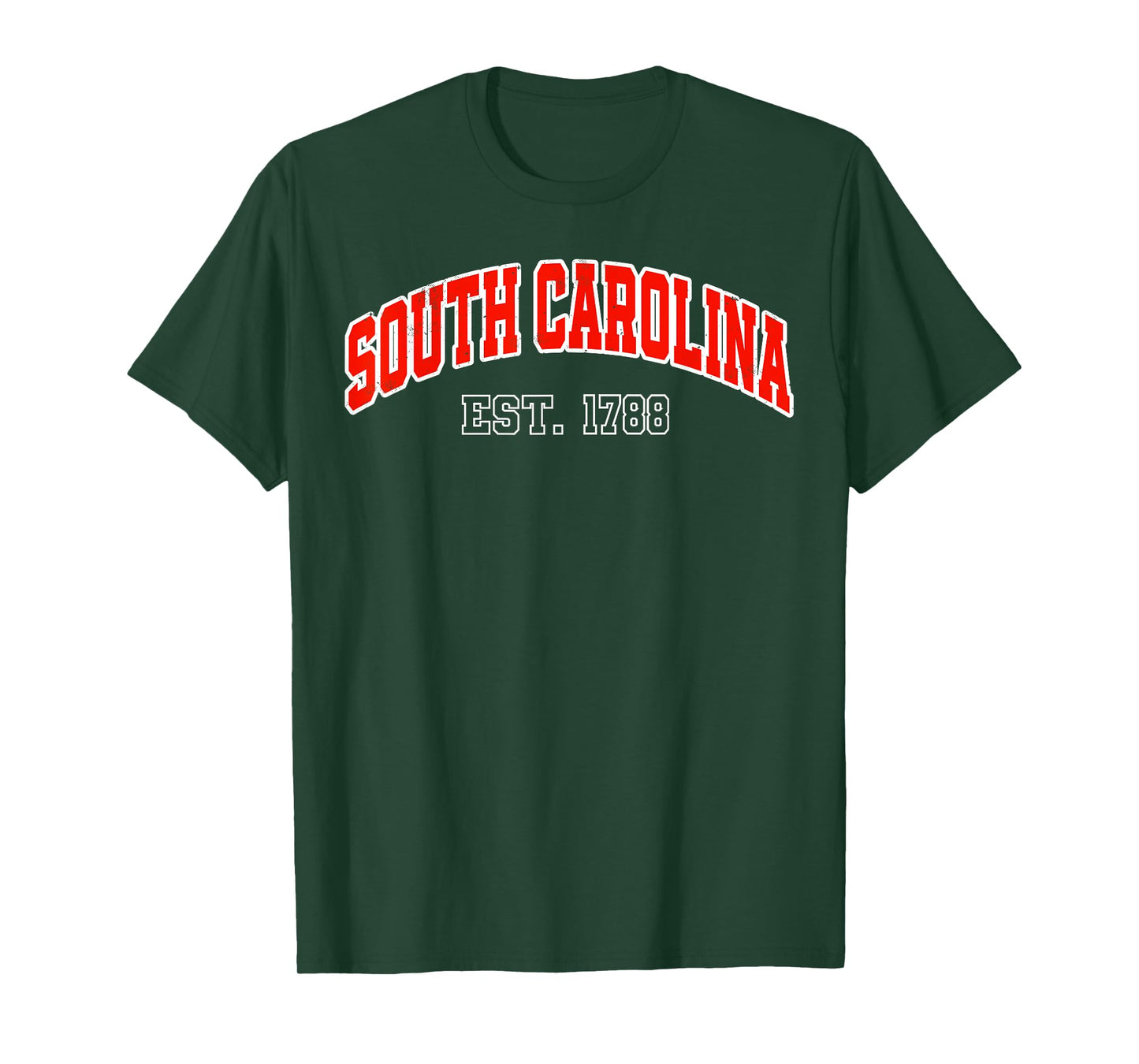 Retro South Carolina State Souvenir SC Vintage Sport Varsity T-Shirt