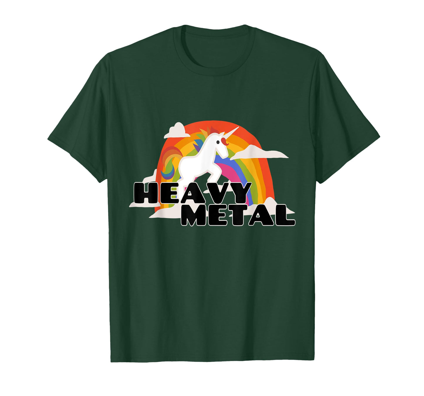 Heavy Metal Cute Unicorn T-Shirt