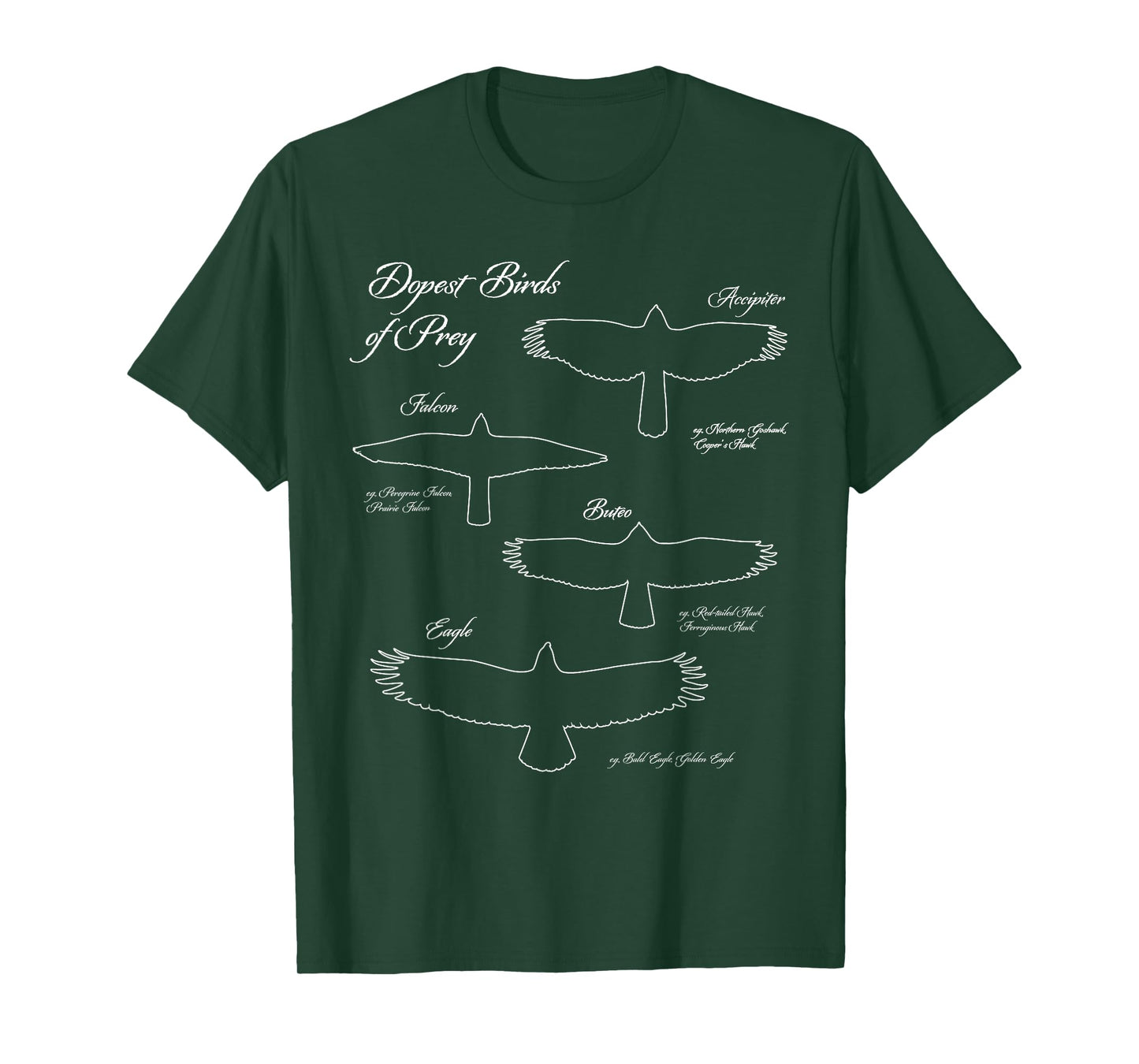 Dopest Birds of Prey T-Shirt - Funny Gift for Bird Watchers T-Shirt