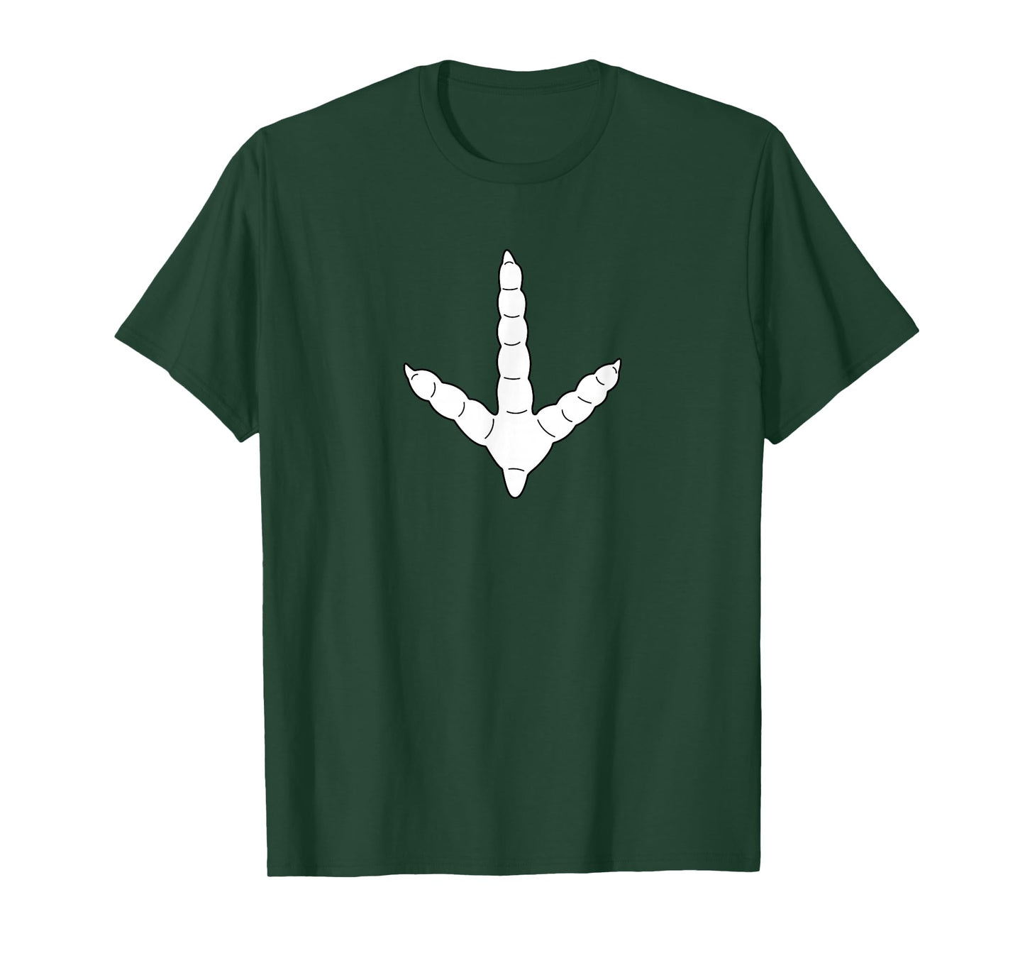Wild Turkey Footprint Long Beard Tom Gobbler Track T-Shirt