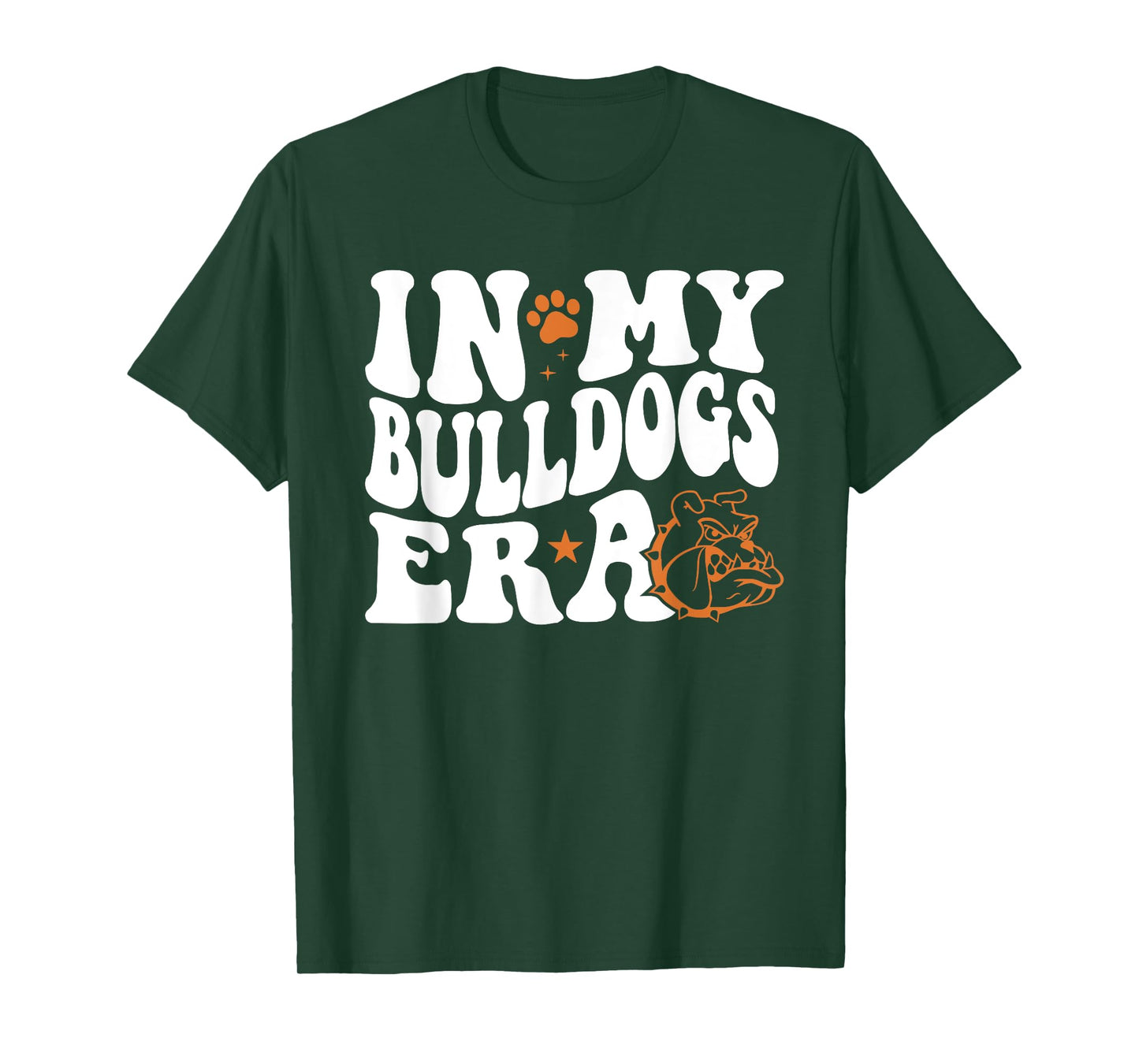 In My Bulldogs Era for Bulldog Mascot Sports Fan Men Women Girls Kids T-Shirt