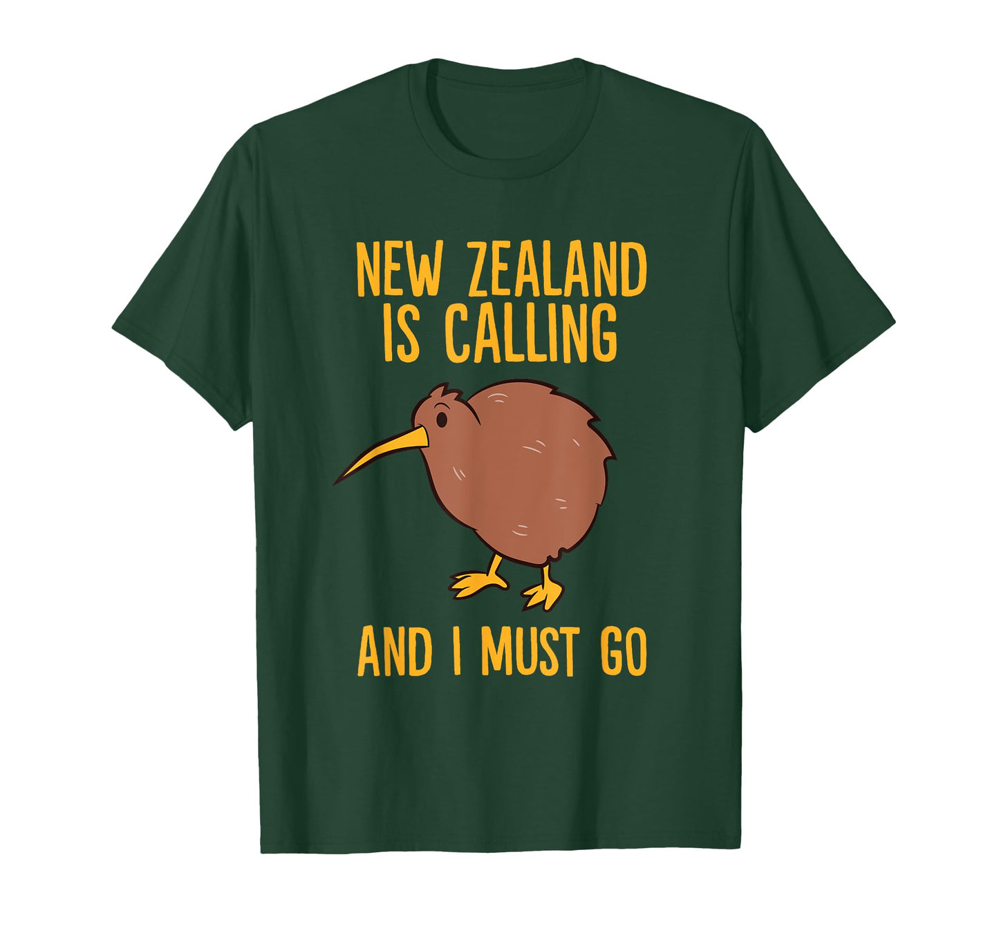 Kiwi New Zealand Is Calling And I Must Go T-Shirt