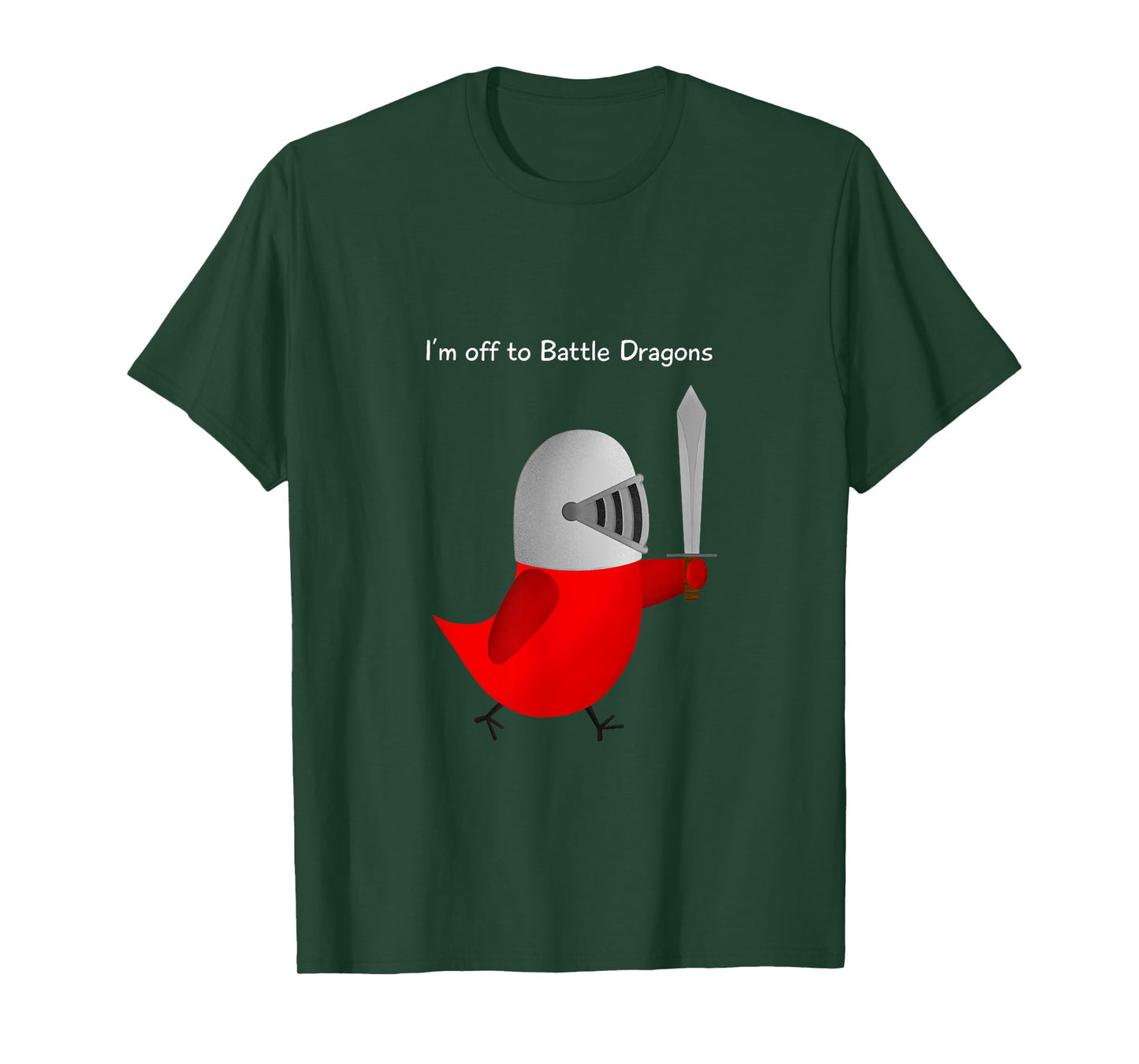 The Official Sammy Bird - I'm off to Battle Dragons T-Shirt T-Shirt