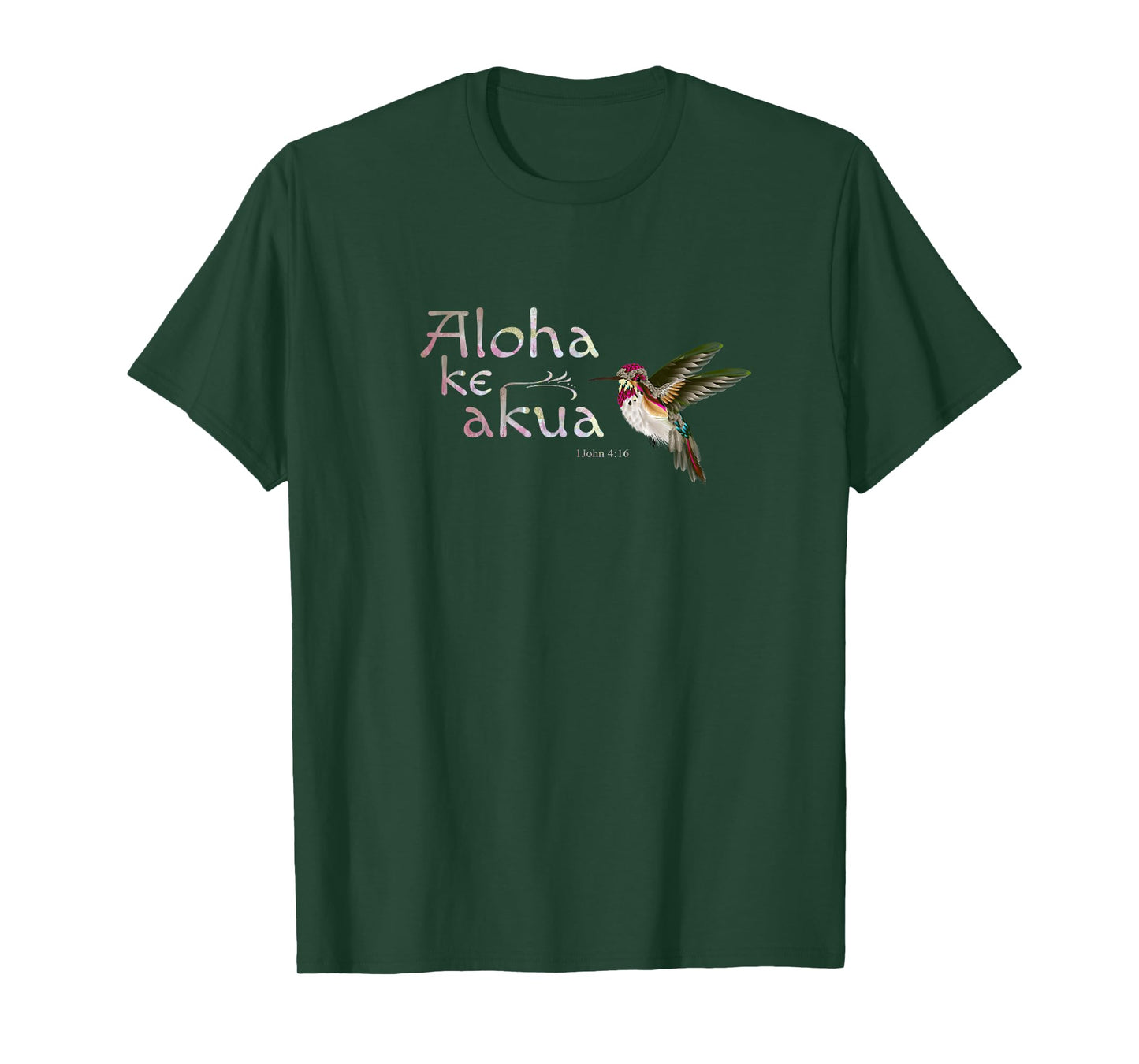 Christian Bible Verse God is Love Hawaiian Shirt T-Shirt