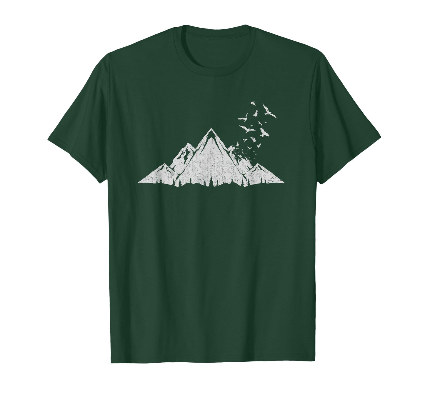 Flock Of Birds Outdoor Nature Forest Mountain Hiking T-Shirt