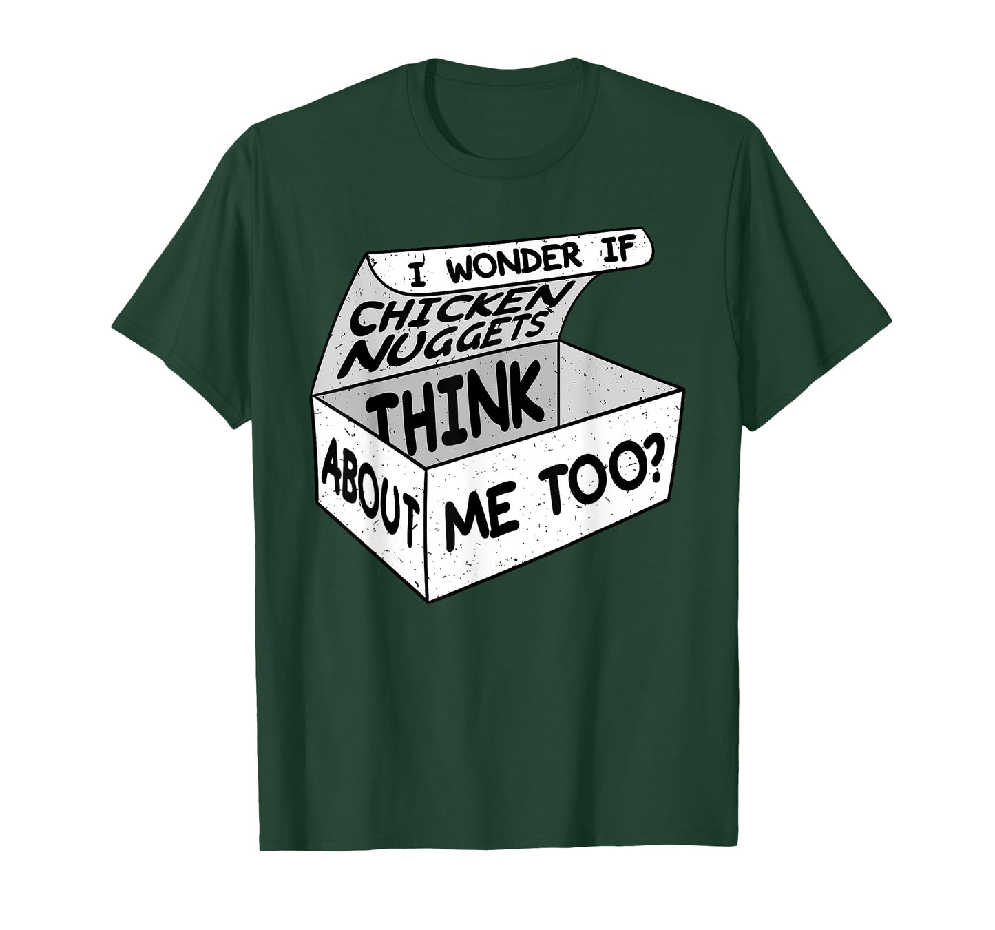 Chicken Nugget Nuggies Fans Nug Eaters Fast Food Lovers T-Shirt