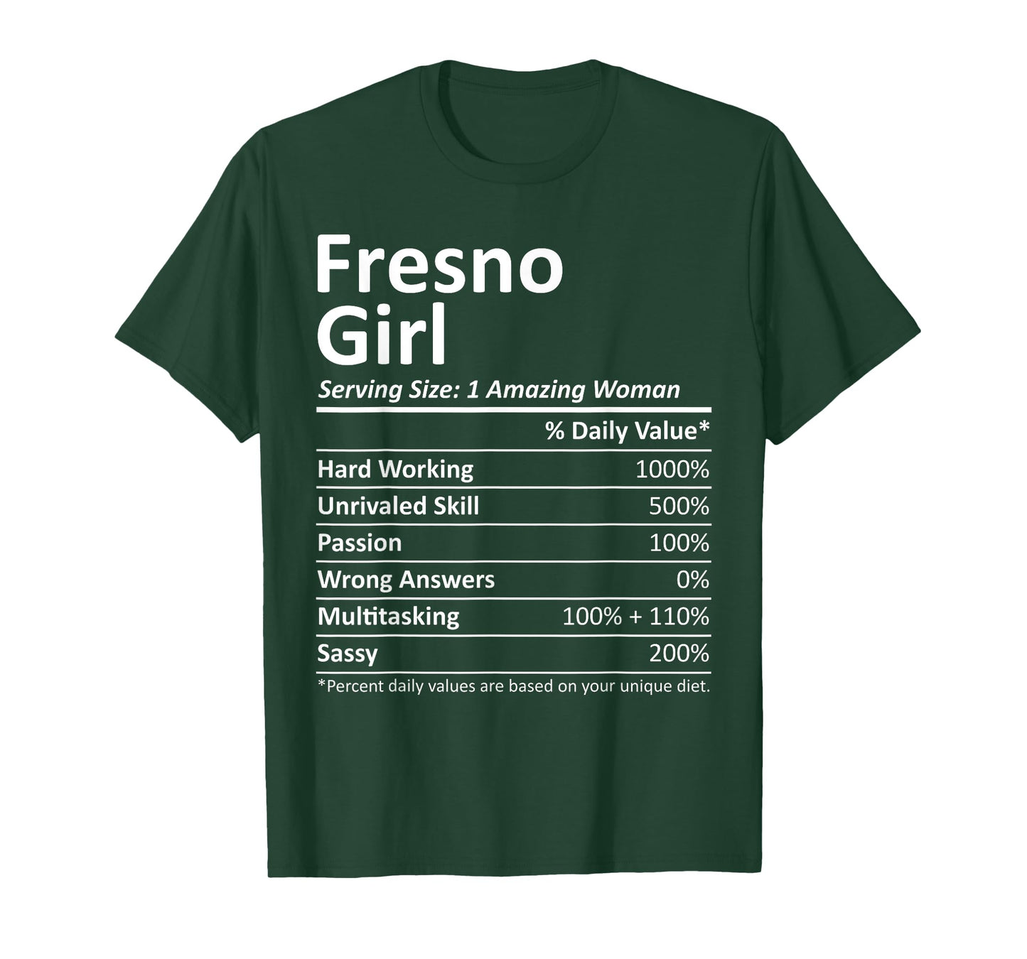 FRESNO GIRL CA CALIFORNIA Funny City Home Roots USA Gift T-Shirt