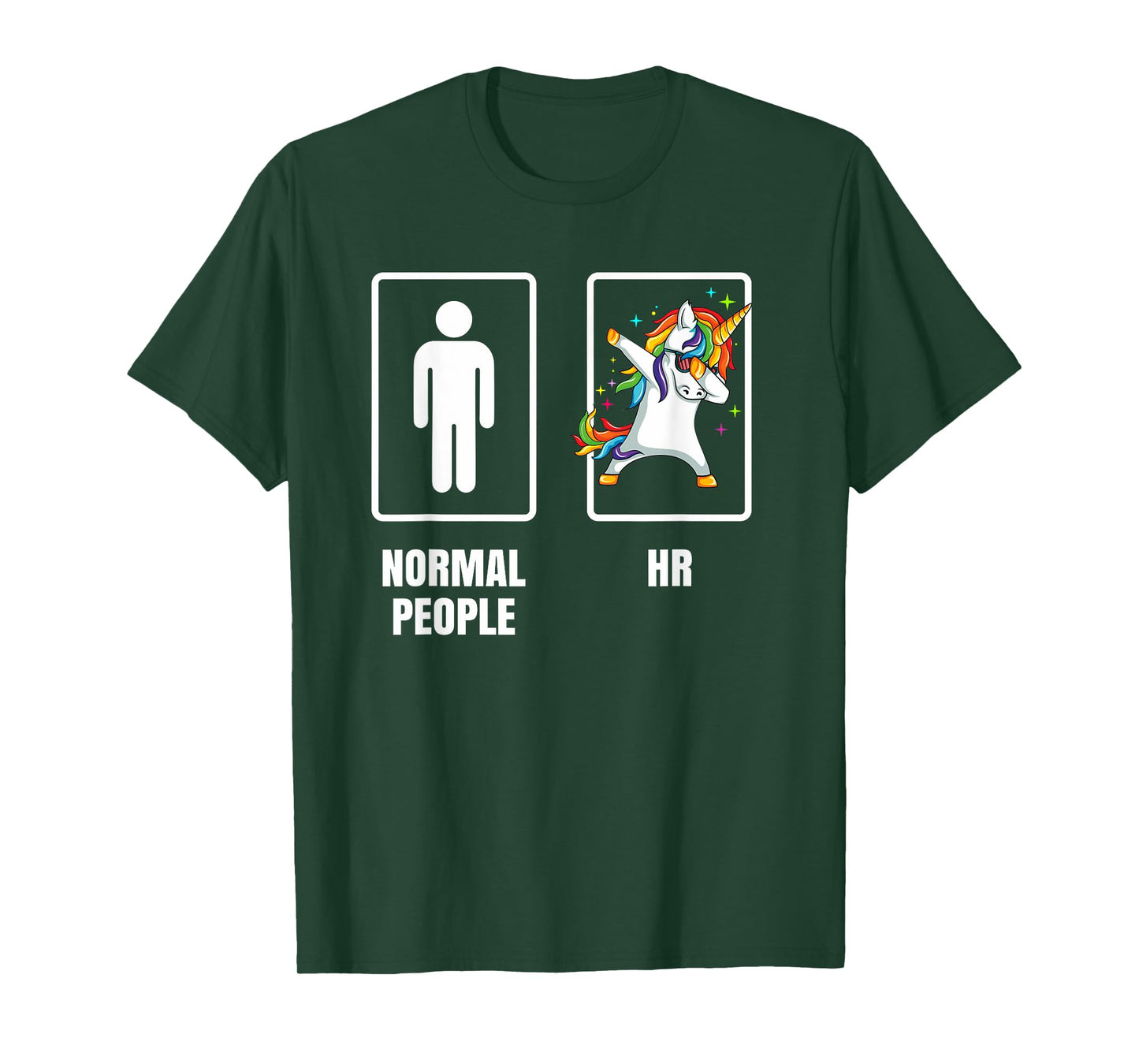 Dabbing Unicorn Boss & HR Human Resource Manager Office T-Shirt