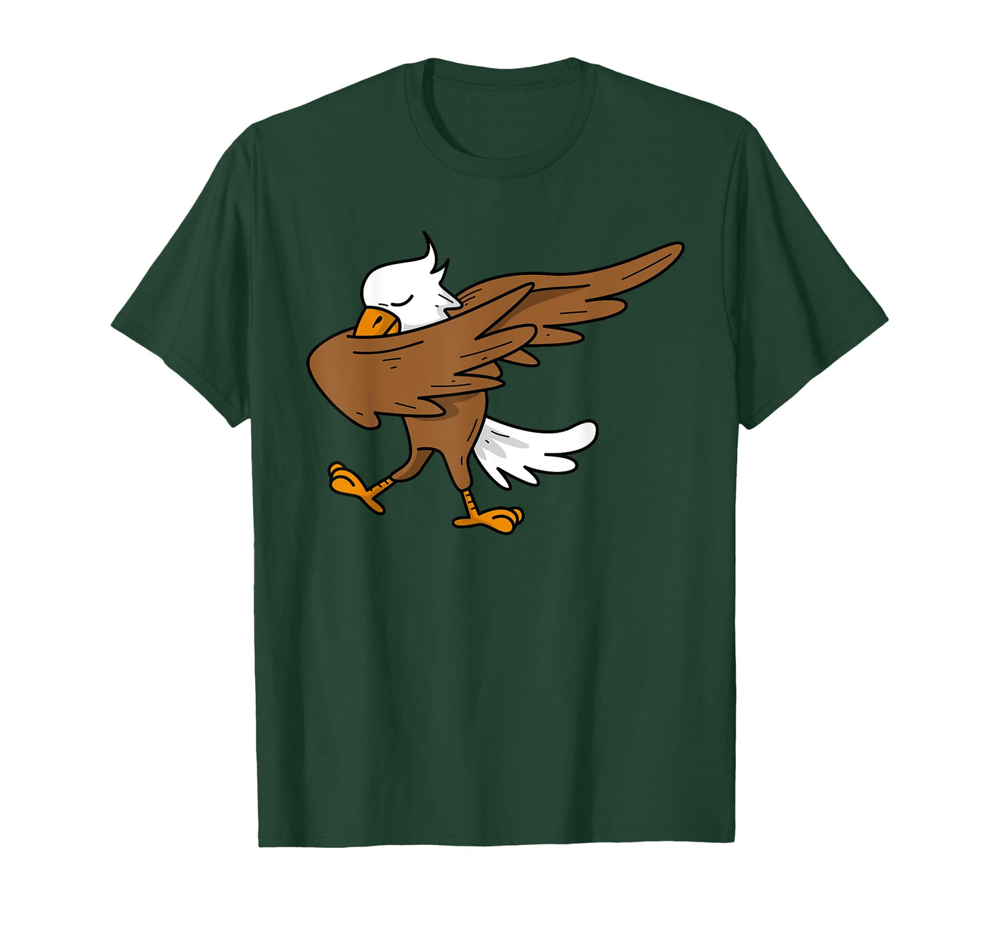Dabbing Eagle | Large Bird America Hilarious USA Gift T-Shirt