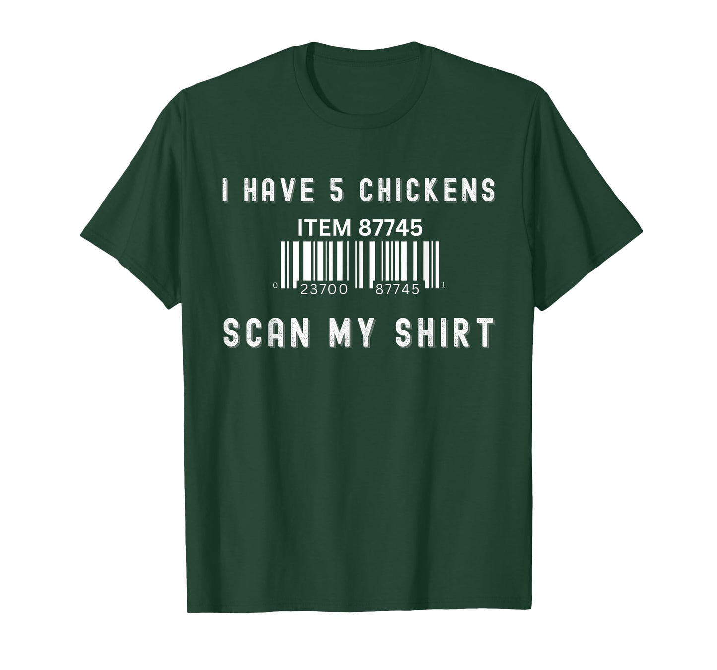 Rotisserie Chicken Barcode Scan, Funny Video T-Shirt