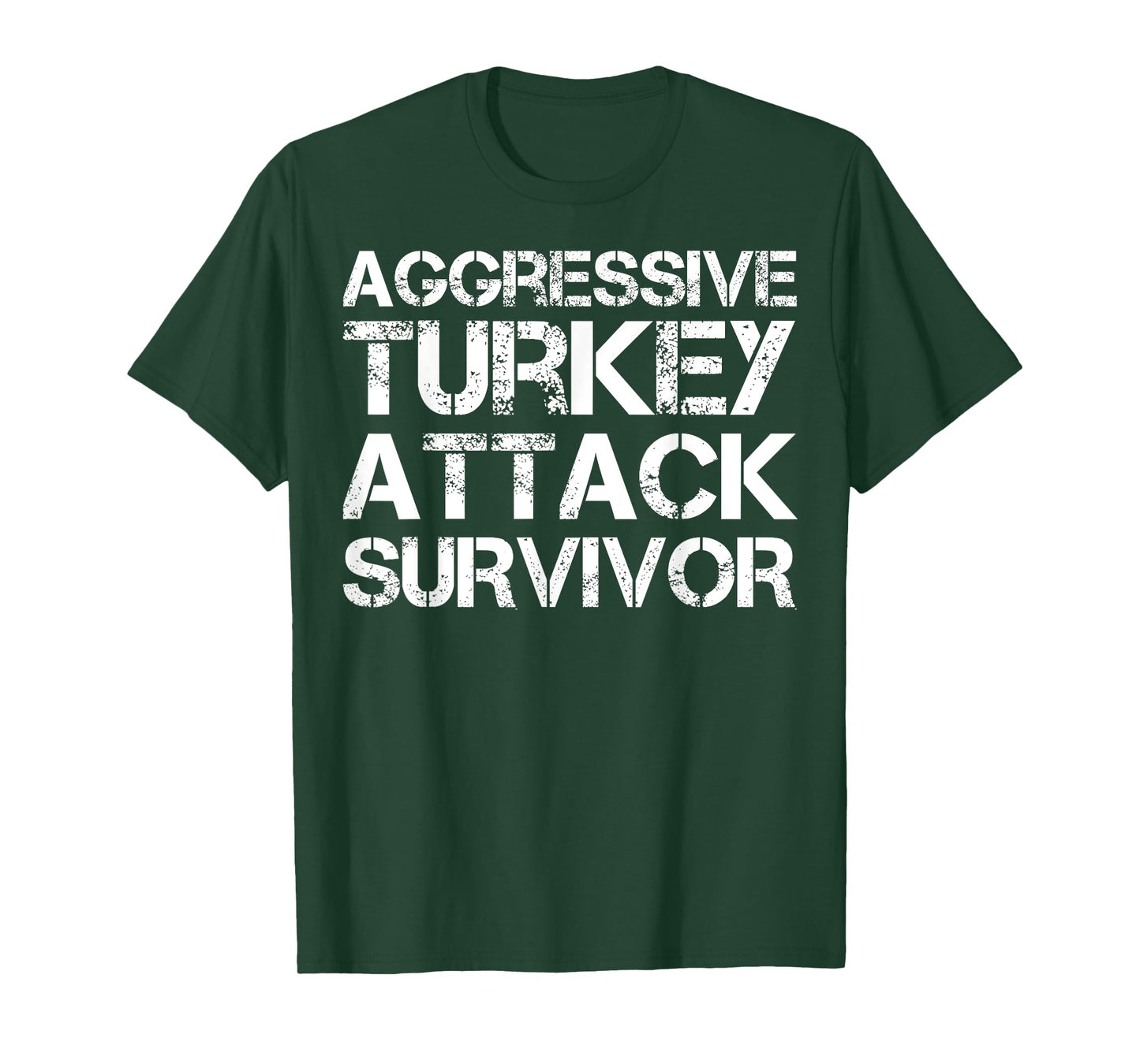 Aggressive Turkey Attack Survivor T-Shirt