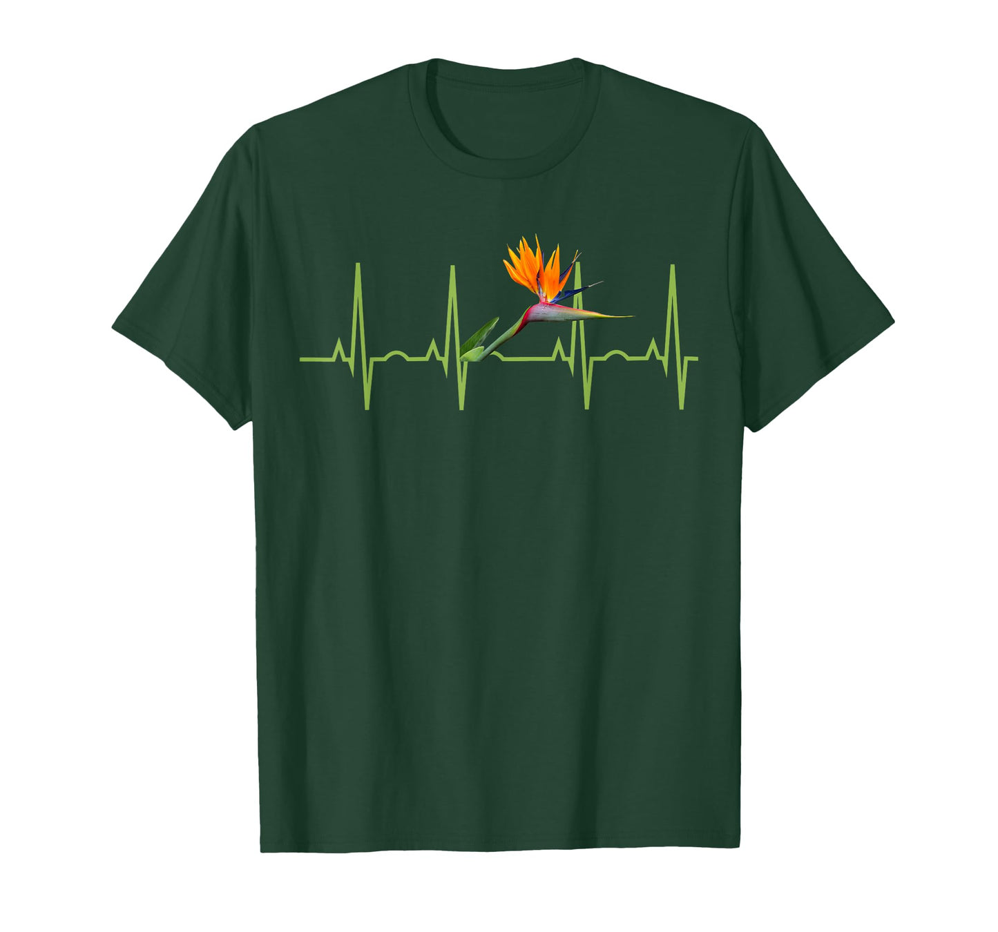 Bird of Paradise Shirt - Best Flower Heartbeat T-Shirt T-Shirt