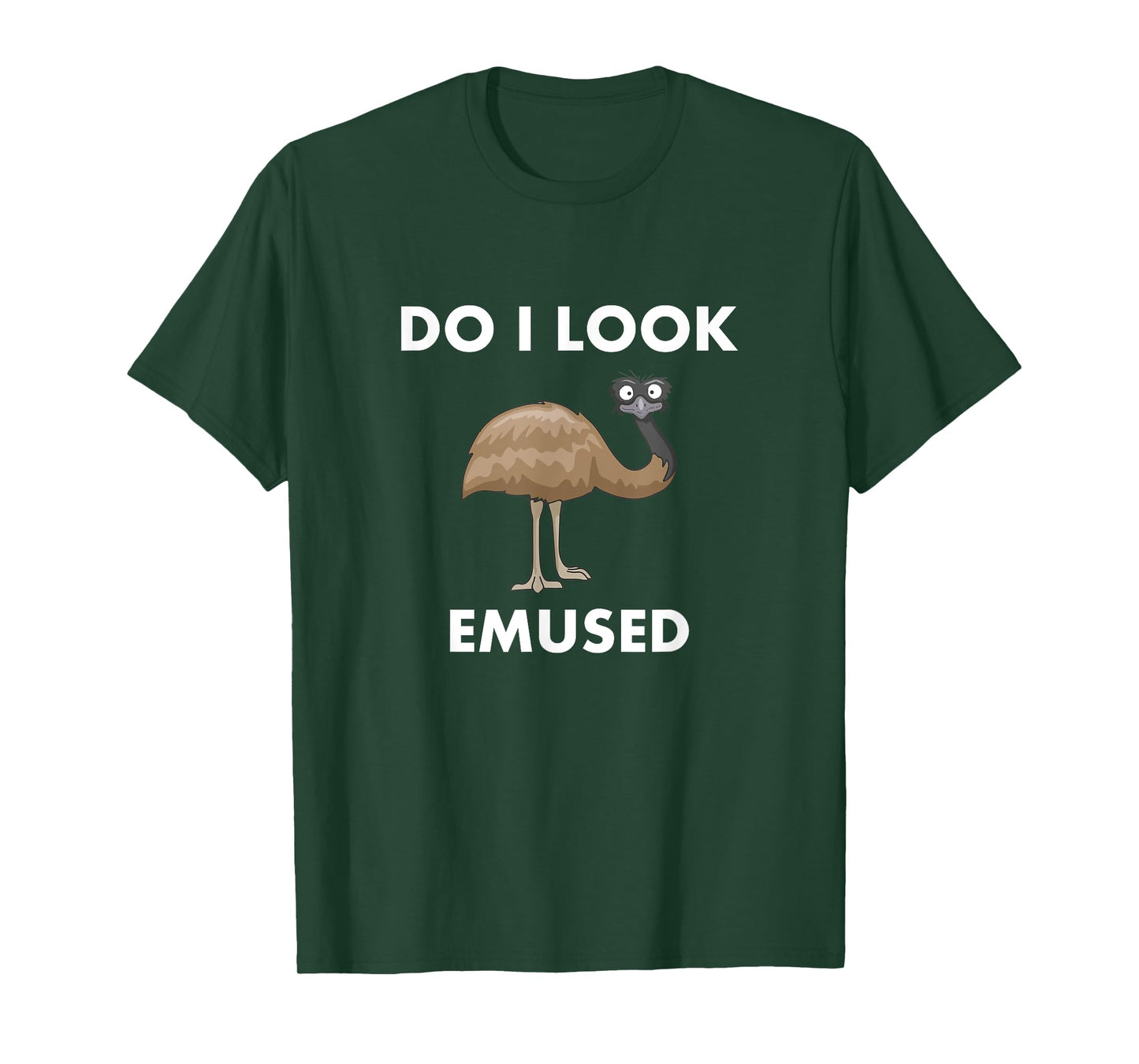Funny Emu Bird Do I Look Emused Cute Australia EMU T-Shirt