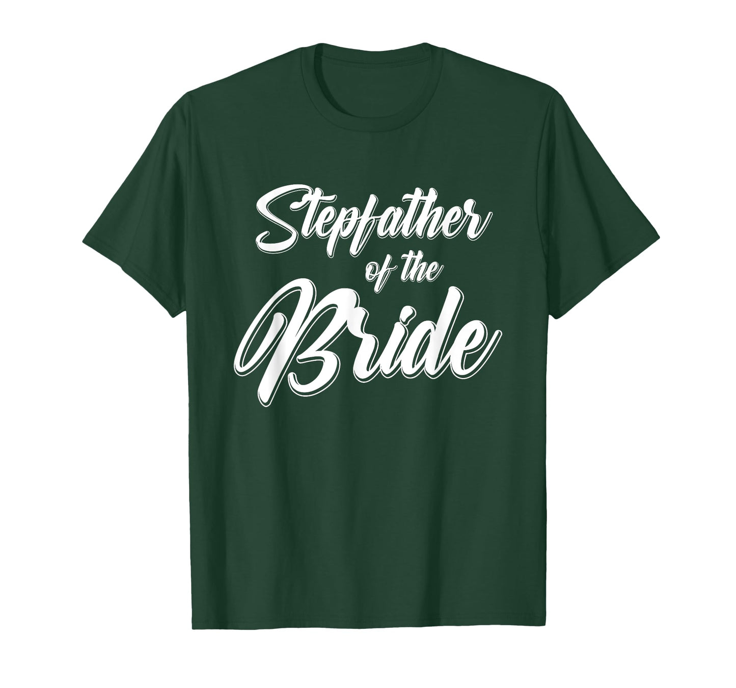 Stepfather of the Bride Wedding Reception Party Gift For Dad T-Shirt