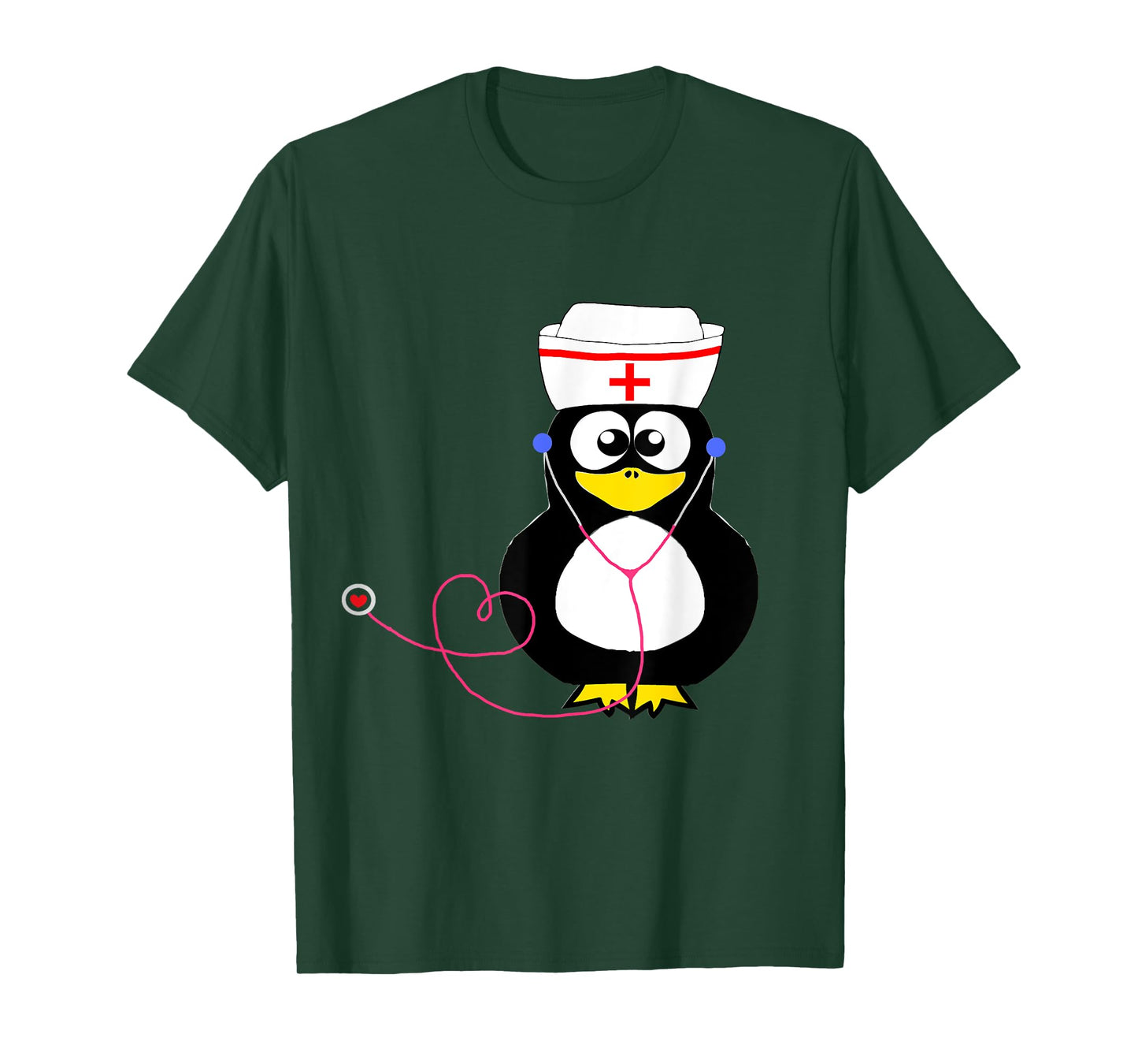 Doctor Doctor Penguin Funny Nurse Water Bird T-Shirt
