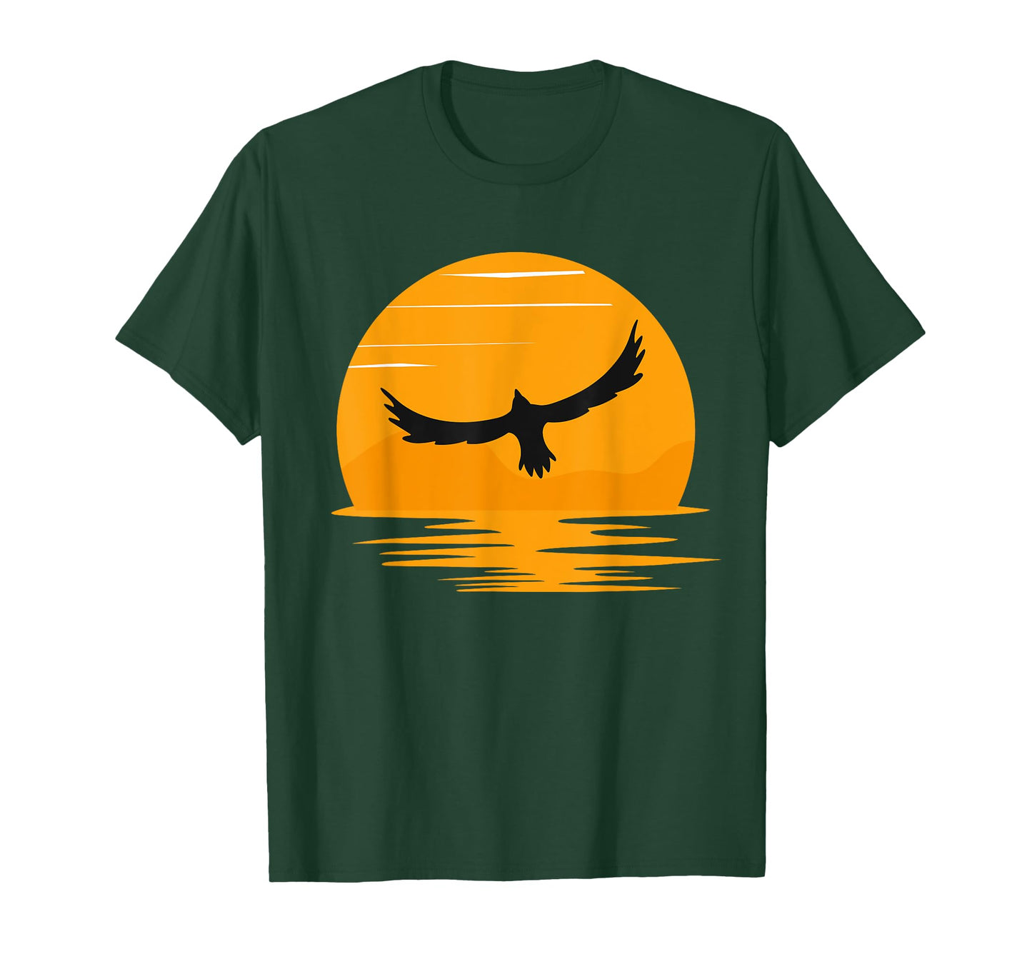 Flying Soaring Bald Eagle Bird Lover Gift For Men Women Kids T-Shirt