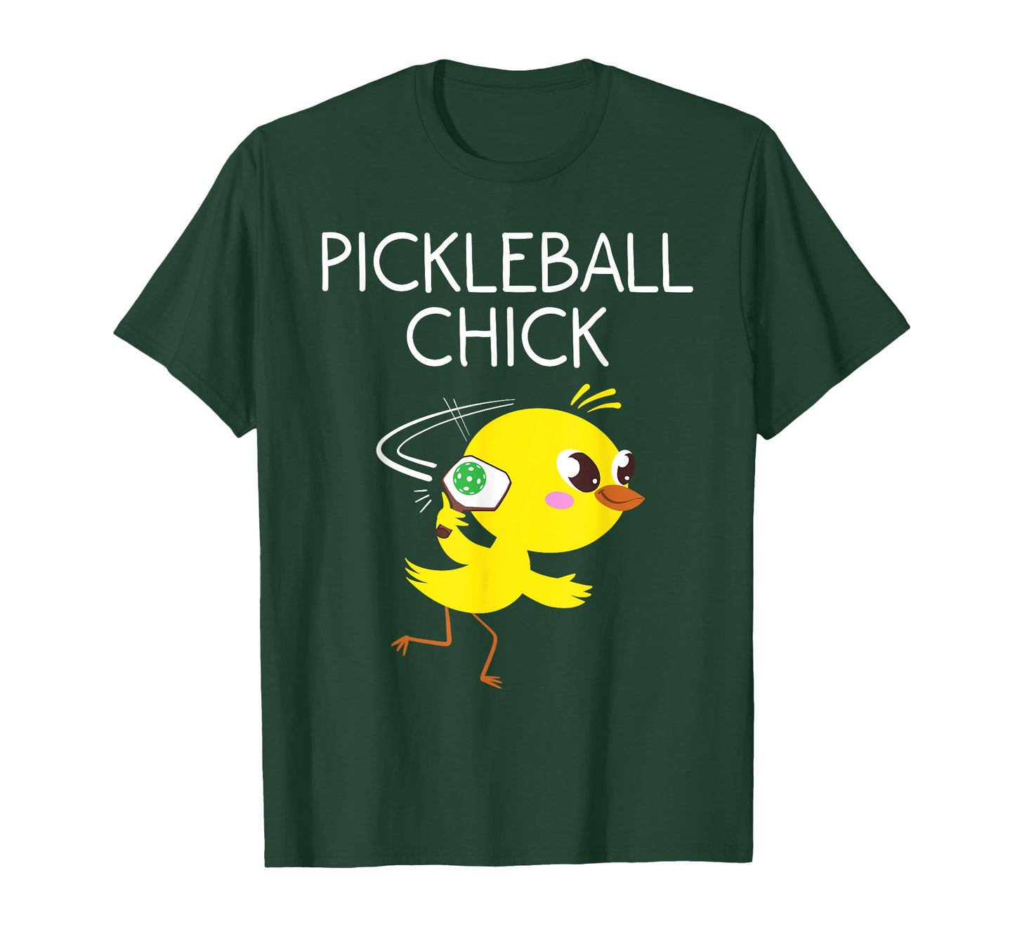Funny Chick Pickleball Gift For Women Cool Chicken Dink Fan T-Shirt