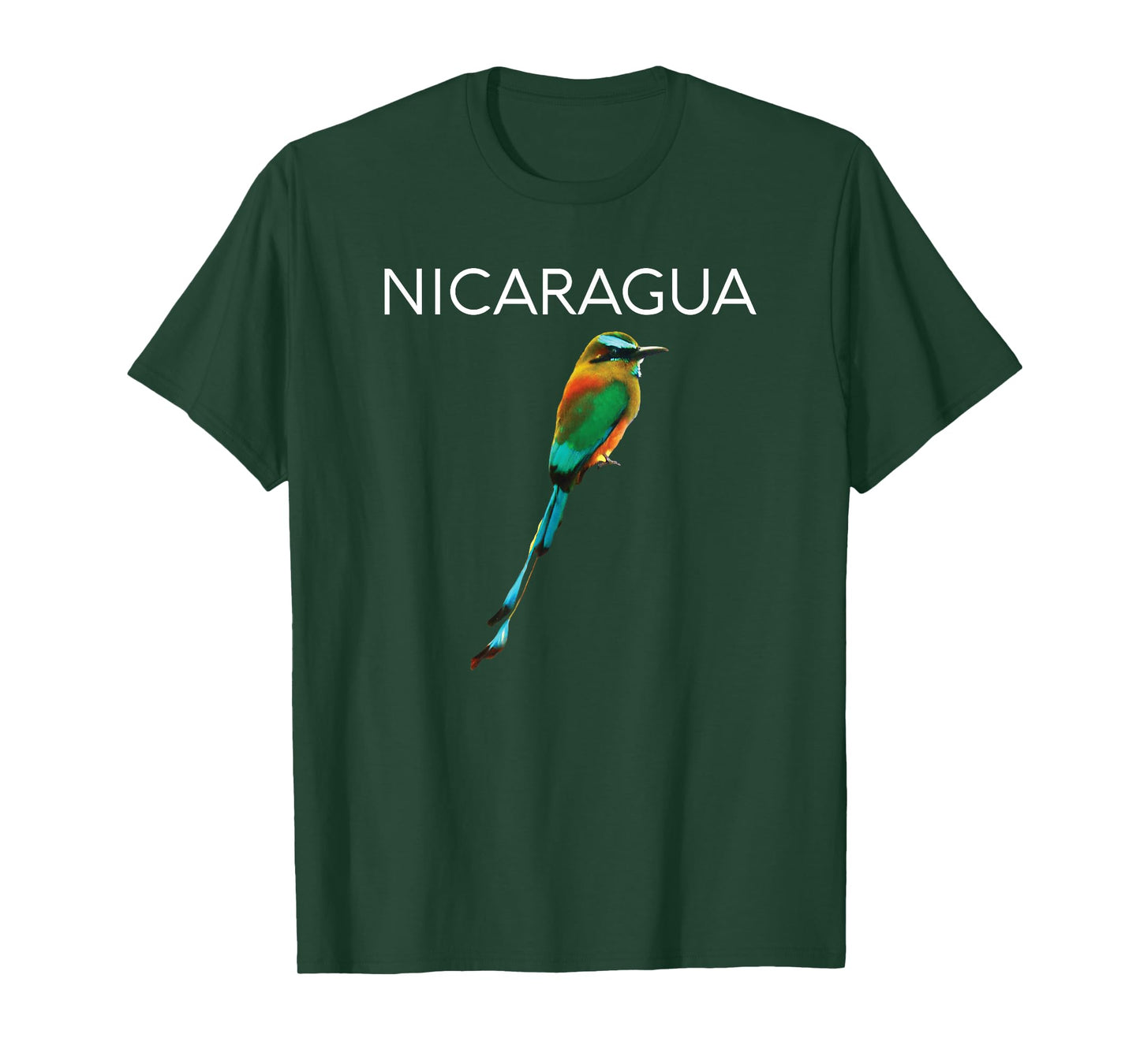 Nicaragua Guardabarranco Nicaraguan Bird Central America T-Shirt