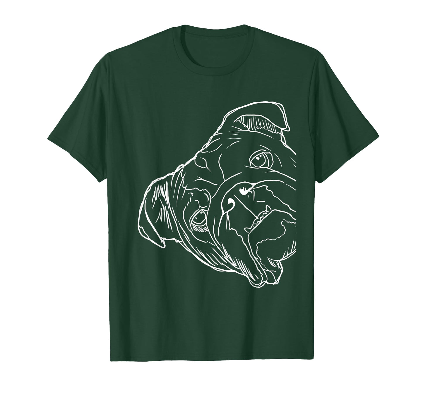 Funny Dog English Bulldog T-Shirt for Men Women Kids