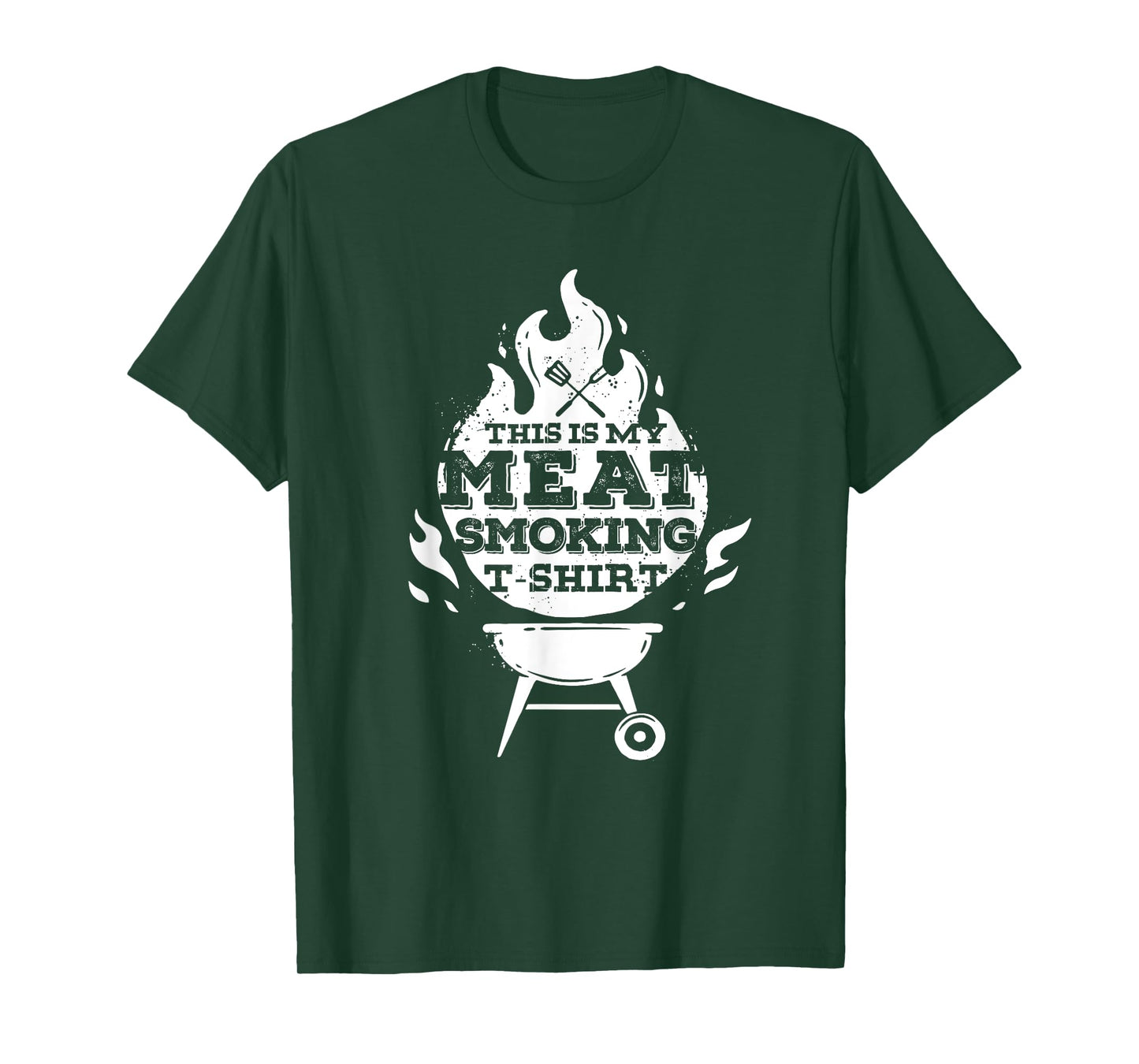 BBQ Smoker Vintage This Is My Meat Smoking T-Shirt