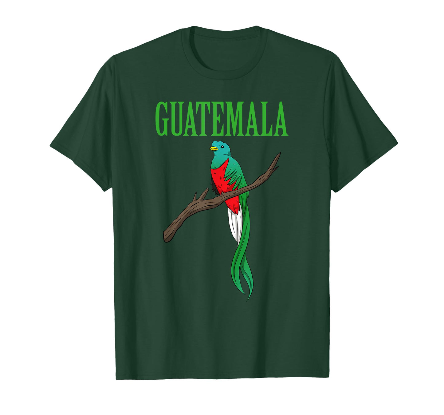 Guatemala Guate Quetzal Guatemalan National Bird T-Shirt