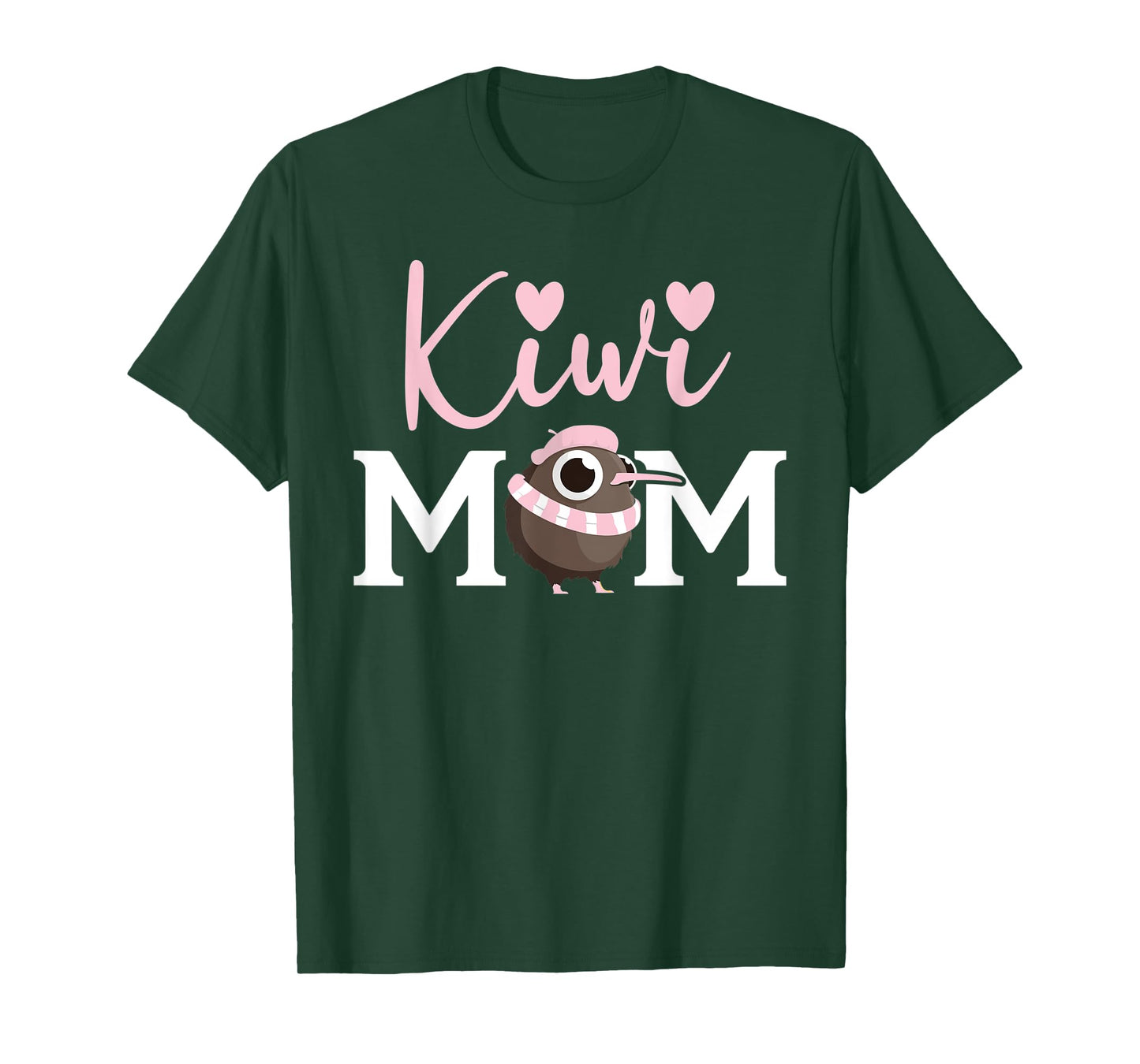 Kiwi Mom New Zealand Kiwi Bird Birdwatching Best Mama Ever T-Shirt