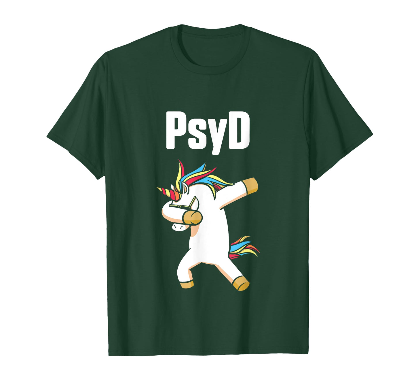 PsyD Doctor of Psychology Unicorn Doctorate Graduation T-Shirt