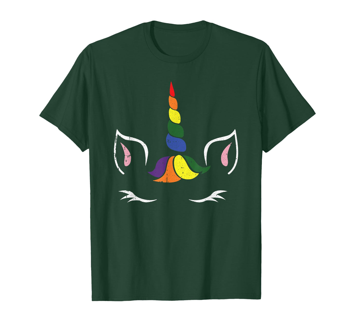 Unicorn Gay Pride Magical Rainbow Flag Proud LGBT-Q Ally T-Shirt