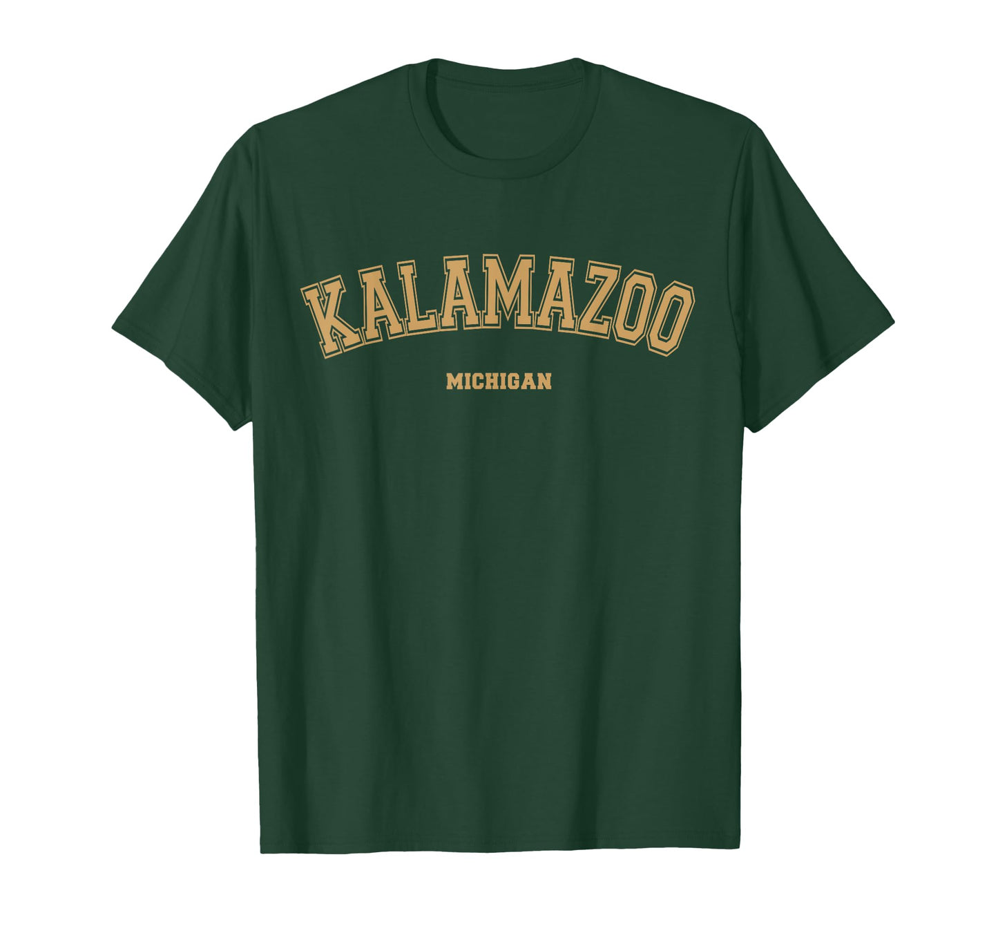 Kalamazoo Sports College Style on Kalamazoo T-Shirt