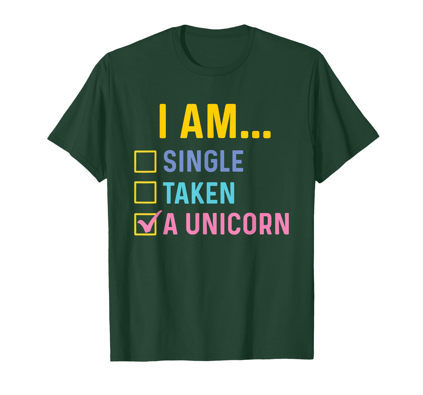 I Am A Unicorn - Mystical Creature Magical Rainbow Unicorn T-Shirt