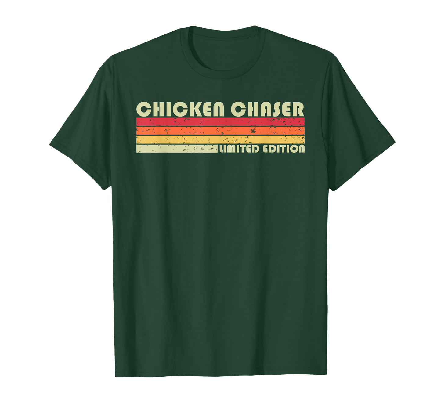CHICKEN CHASER Funny Job Title Profession Birthday Worker T-Shirt