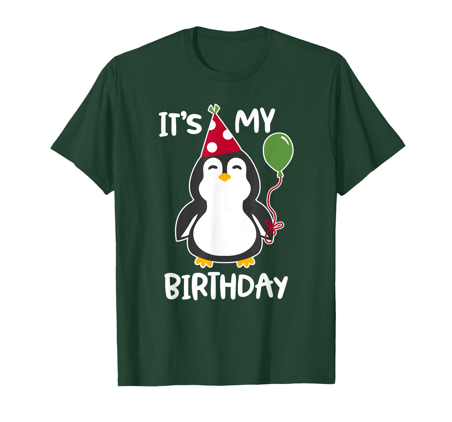 It's My Birthday Penguin Shirt T-Shirt