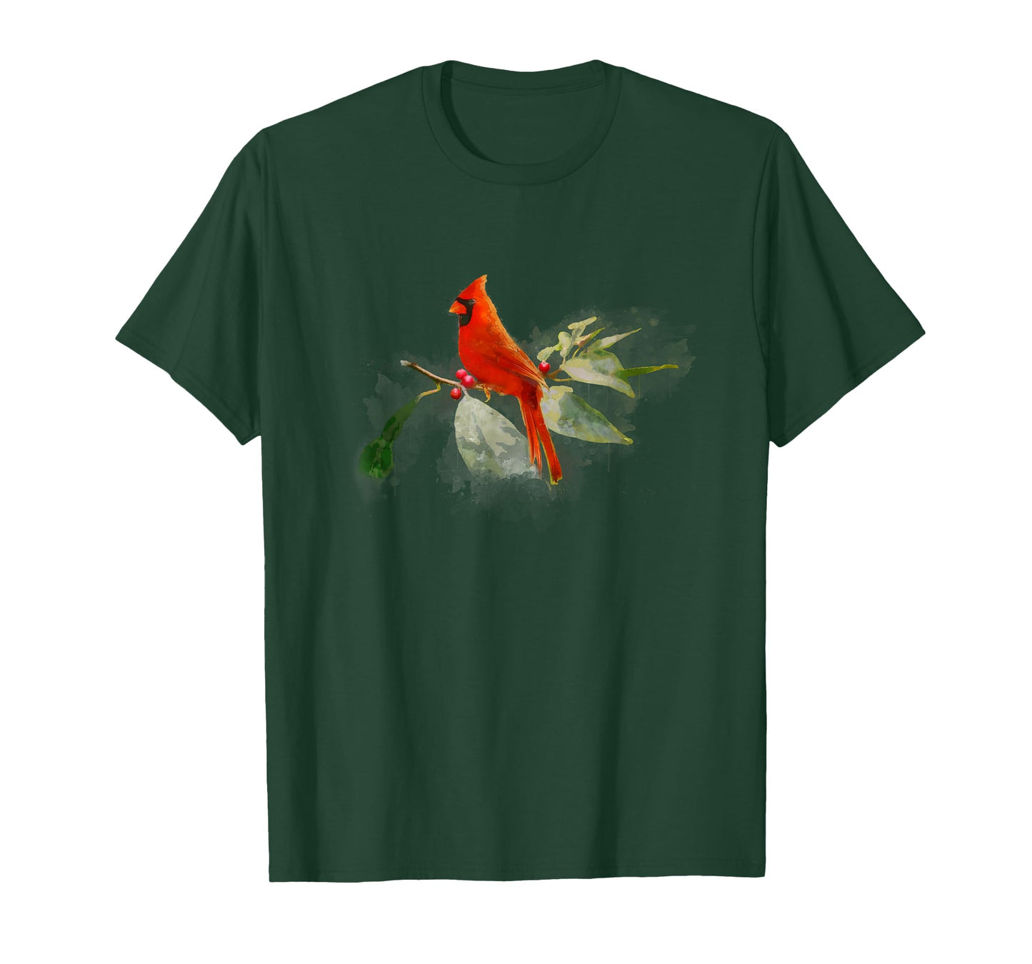 Wild Red Cardinal Bird T-Shirt T-Shirt