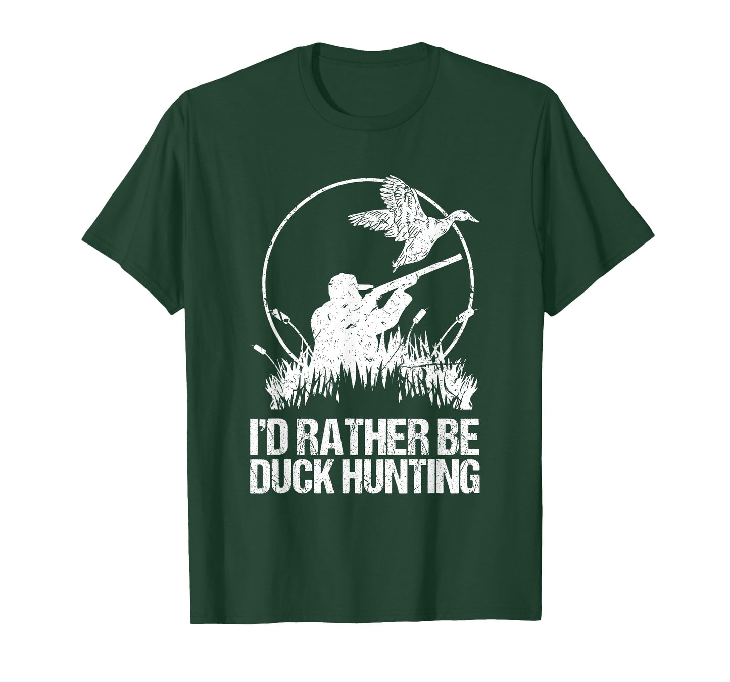 Id Rather Be Duck Hunting Funny Goose Hunter Gift T-Shirt