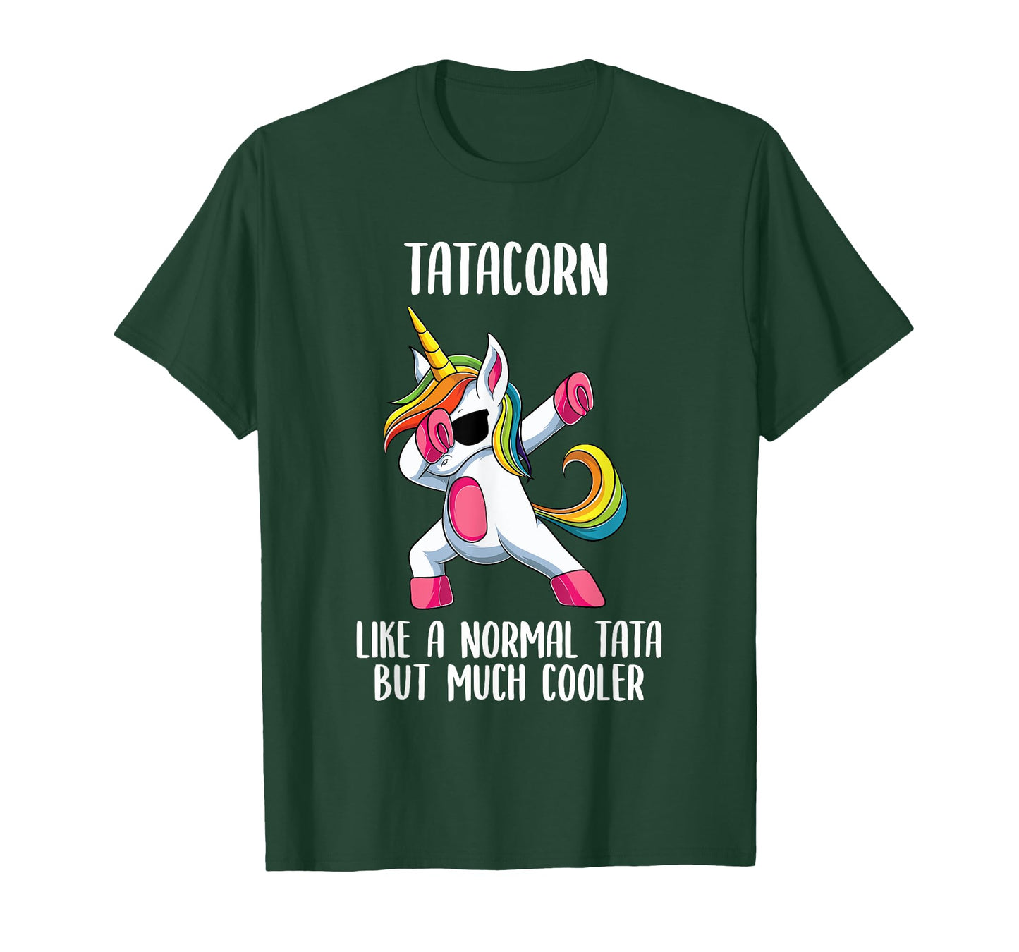 Unicorn Indian Tata Girl Birthday Party Apparel TataCorn T-Shirt