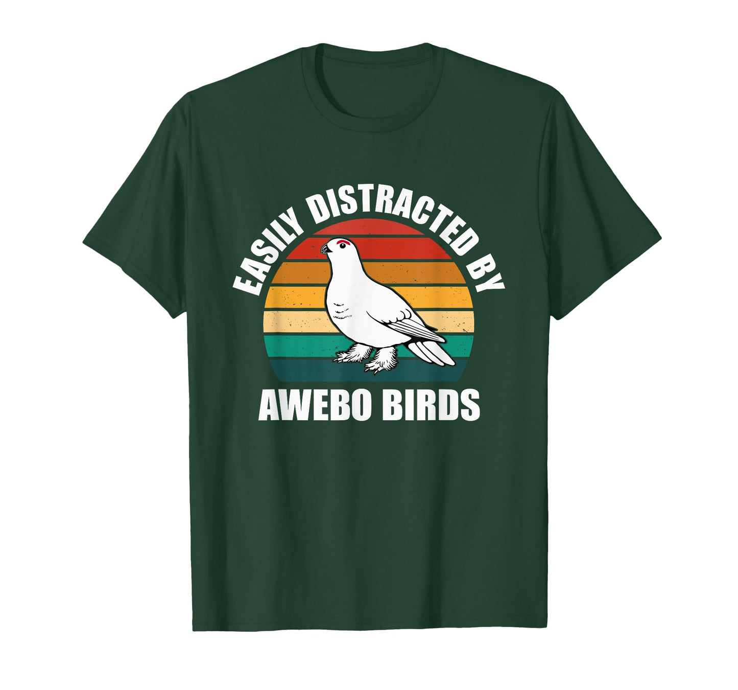 Awebo Meme Willow Ptarmigan Funny Arctic Chicken Awebo Bird T-Shirt
