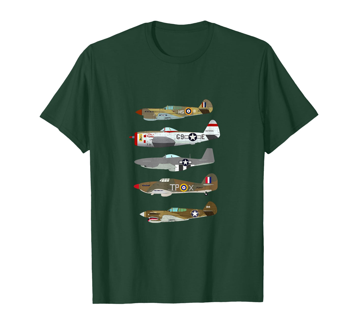 Warbirds of WW2 T-Shirt