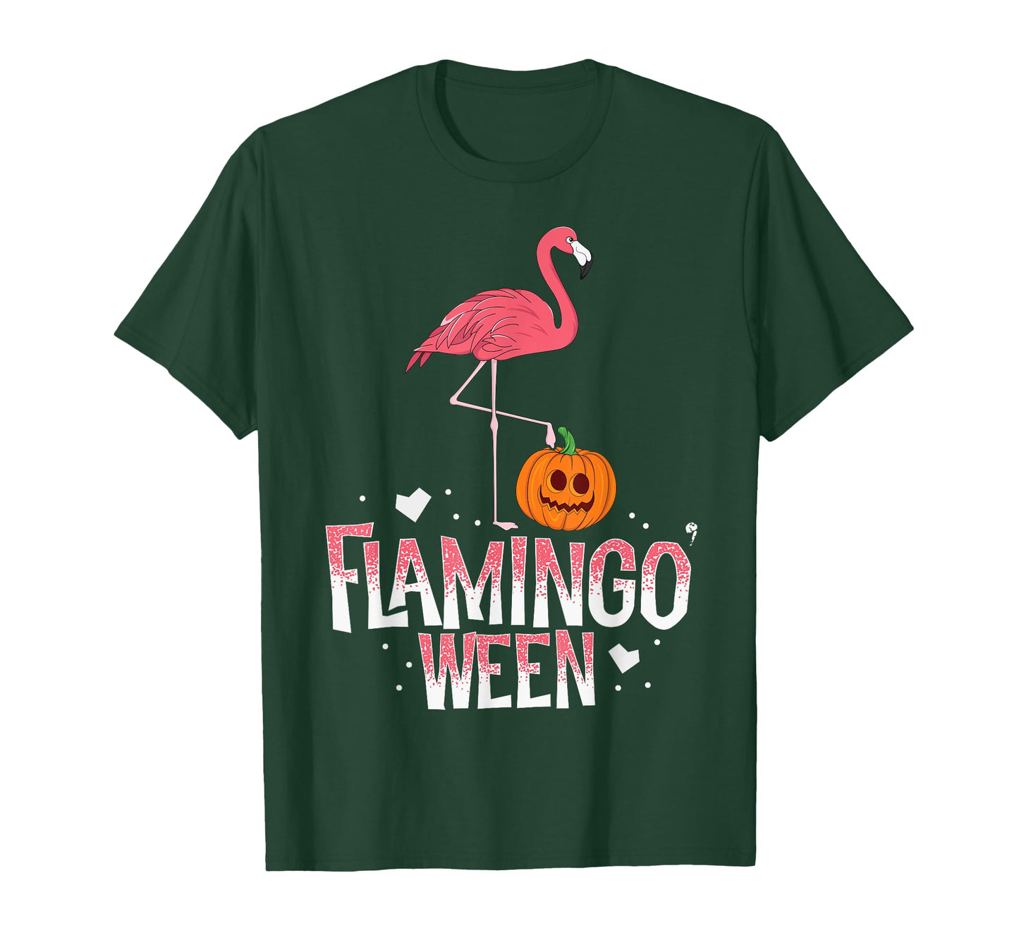 Flamingoween Halloween Flamingo Trick Treat Outfit Costume T-Shirt