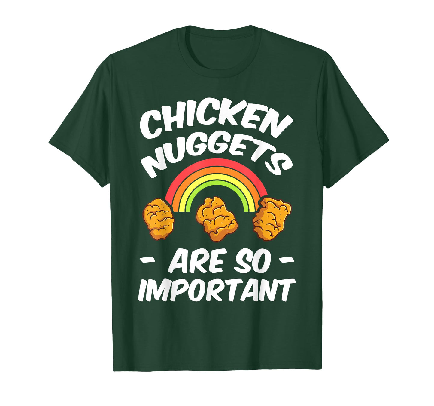 Chicken Nugget Fans Nug Eaters Fast Food Lovers Foodie T-Shirt