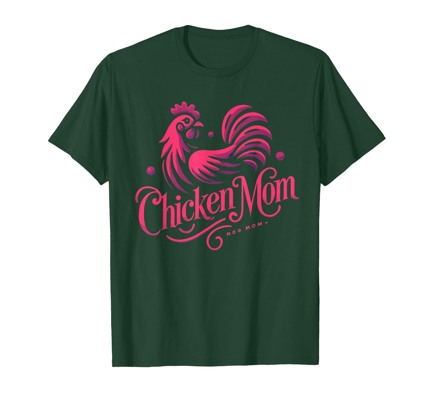 Chicken Mom Womens Chickens Chicken Farmer Chicken Lover T-Shirt