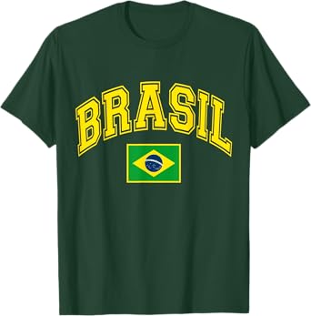 Brazil Brazilian Flag Brasil T-Shirt