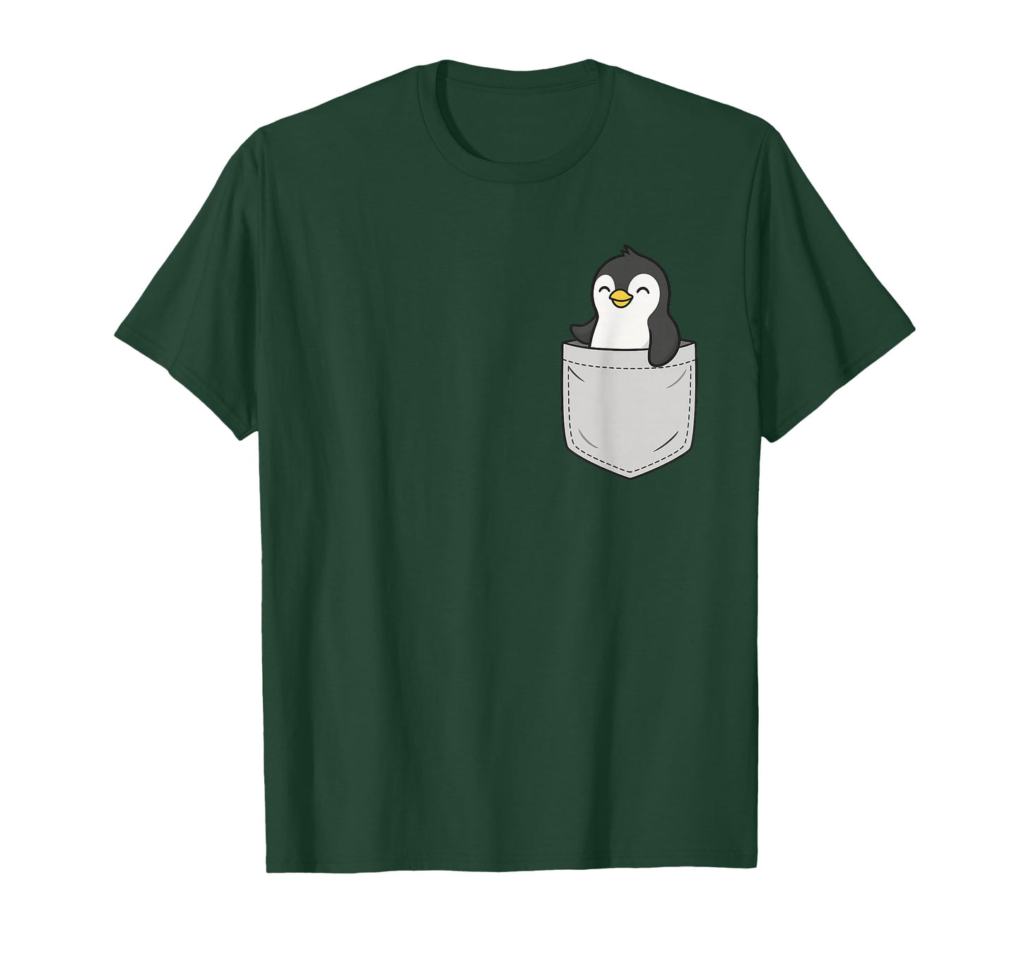 Penguin In Pocket T-Shirt