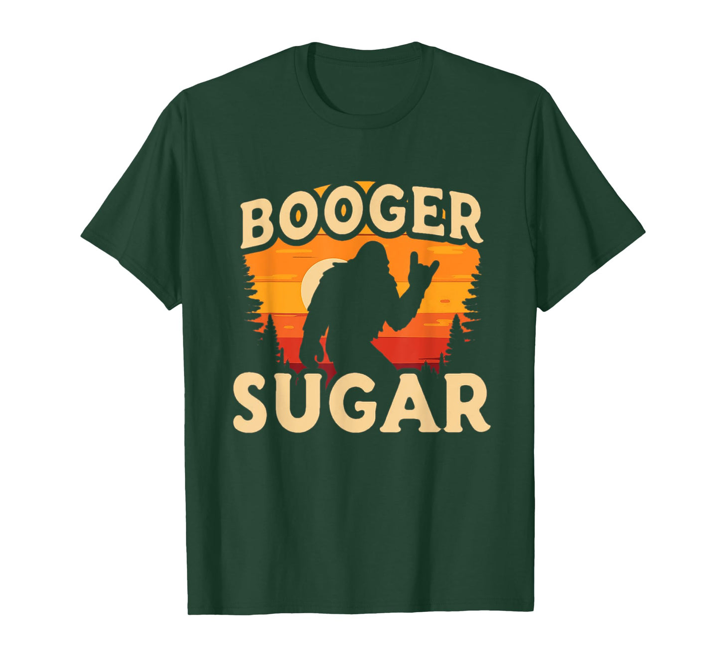Booger Sugar Sasquatch Yeti Nose Beers Funny Adult Meme T-Shirt
