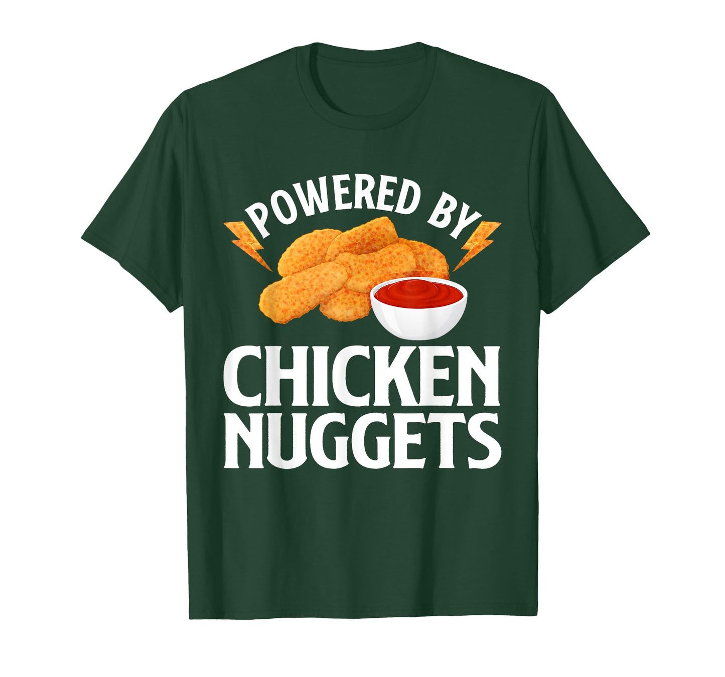 Funny Chicken Nugget Design For Men Women Kids Nuggets Lover T-Shirt