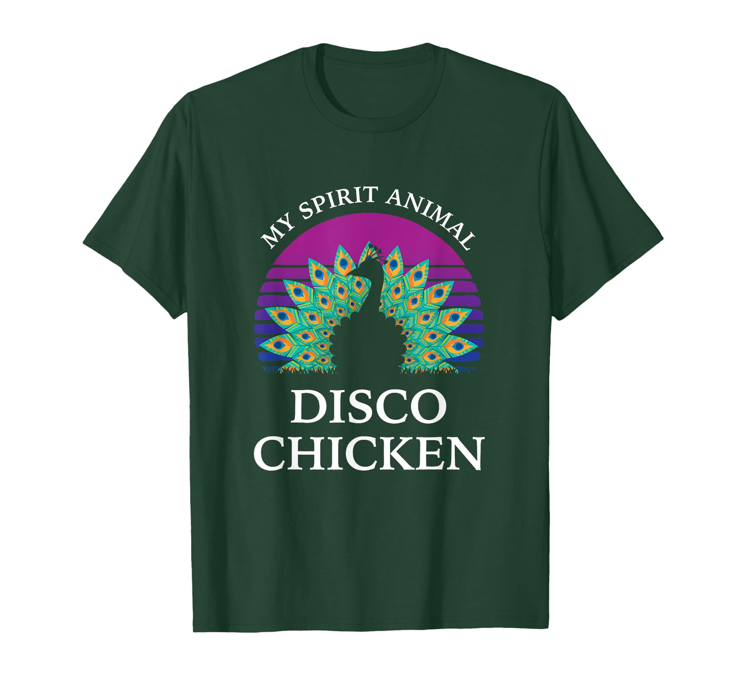 My Spirit Animal, Disco Chicken funny animal T-Shirt T-Shirt