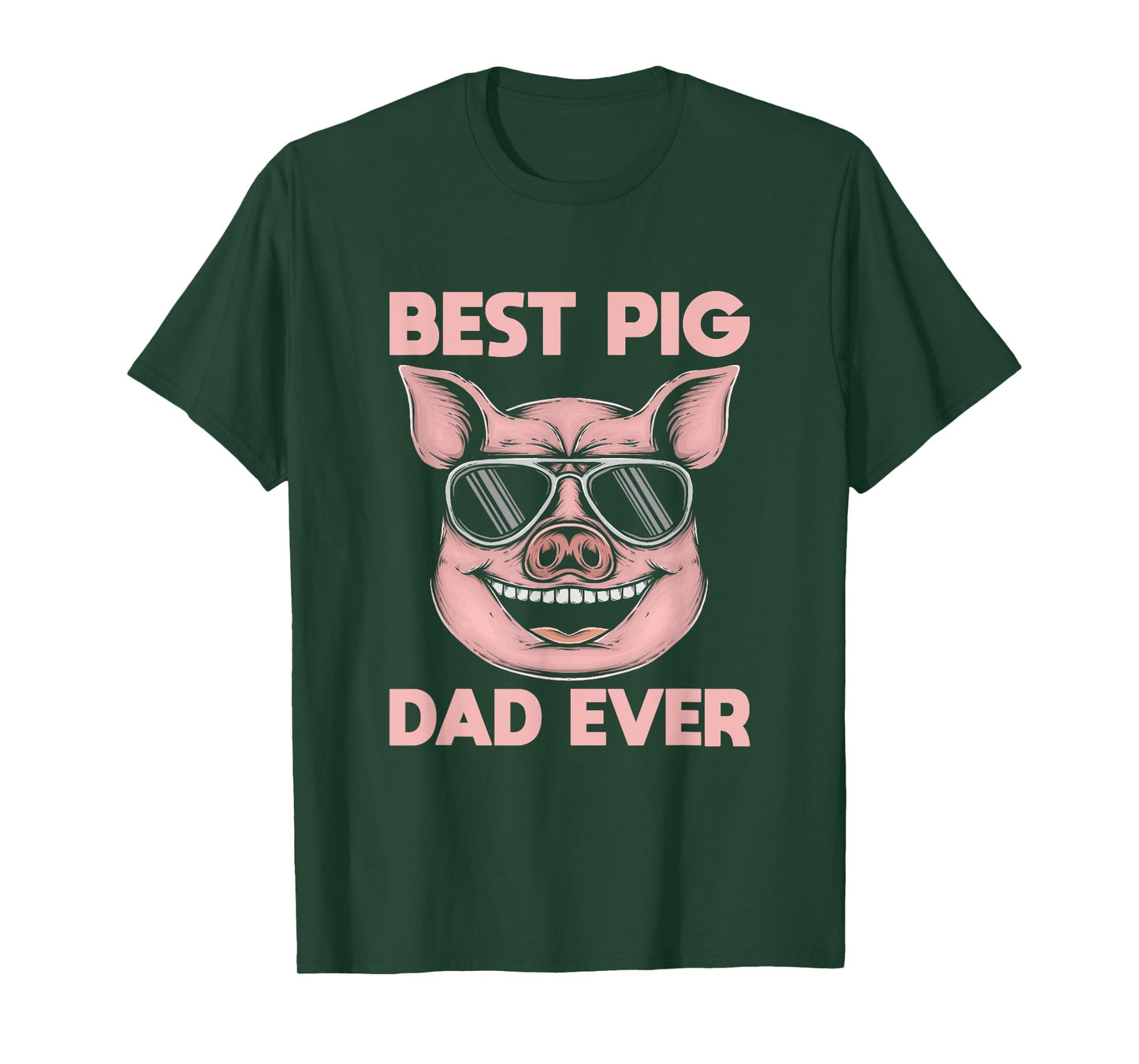 Best Pig Dad Ever Pig T-Shirt