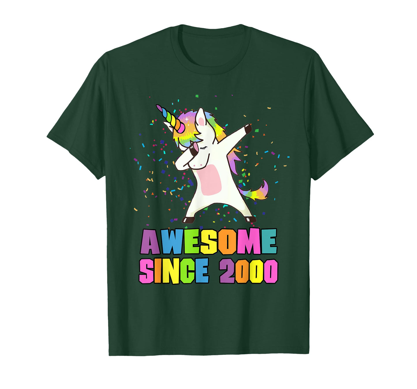 Awesome Since 2000 Unicorn T-Shirt