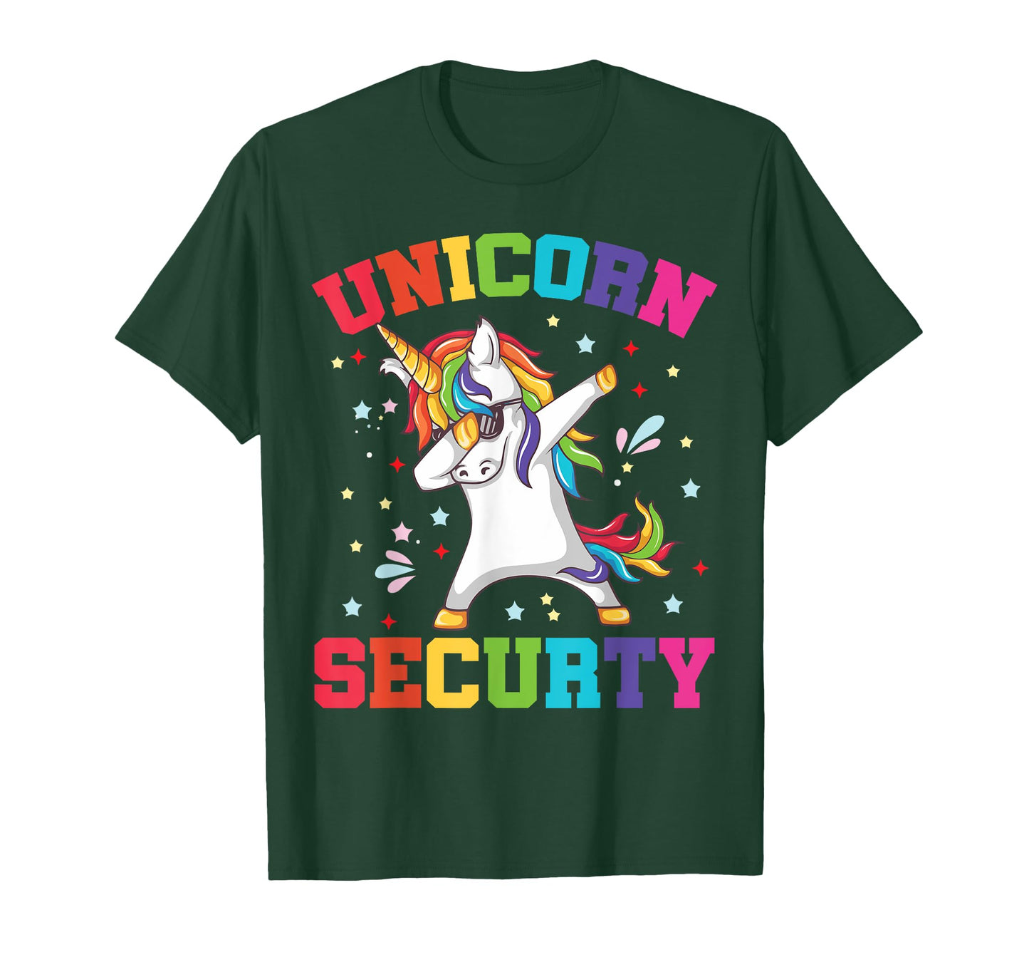 Funny Unicorn Security Shirt Unicorn Kid Gift T-Shirt