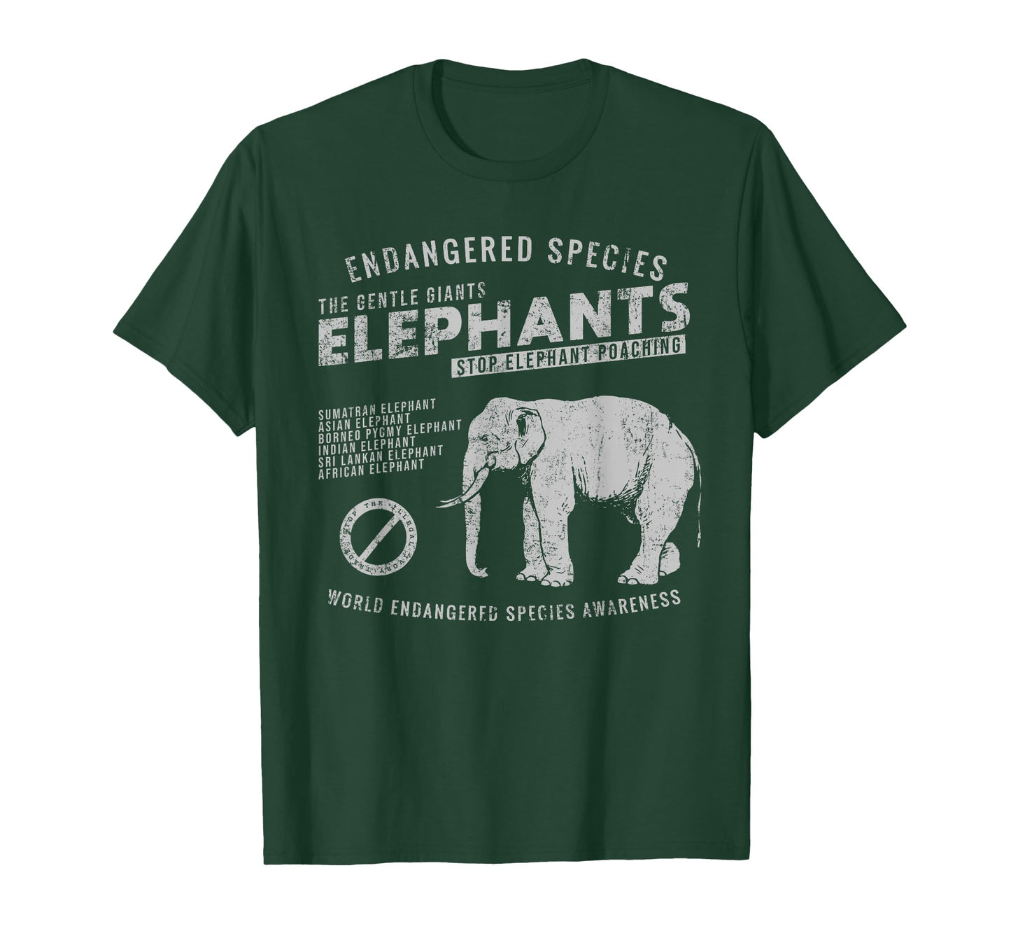 Save The Elephants T-shirt T-Shirt